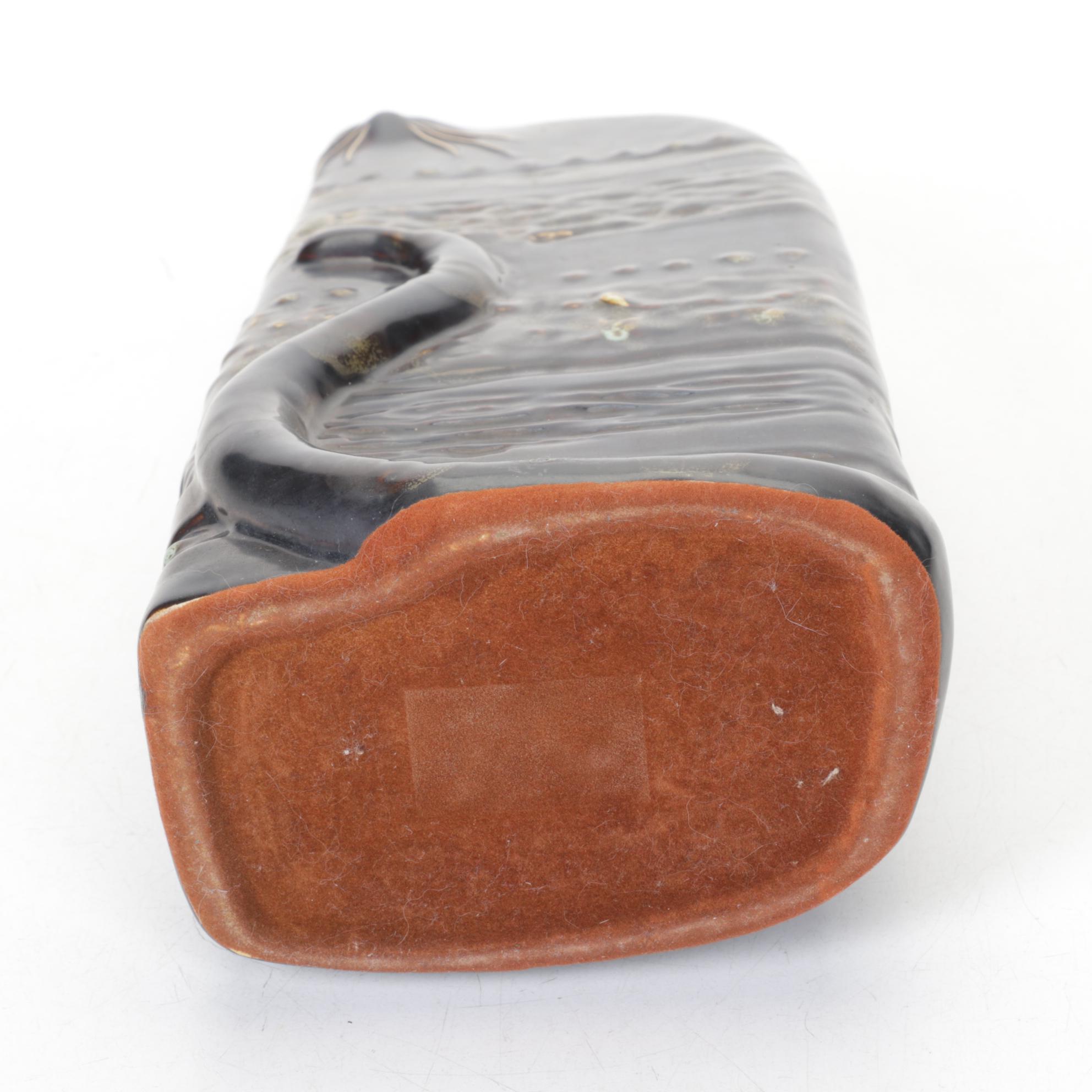 Stylized Studio Pottery Cat Vase after Govinder Nazran