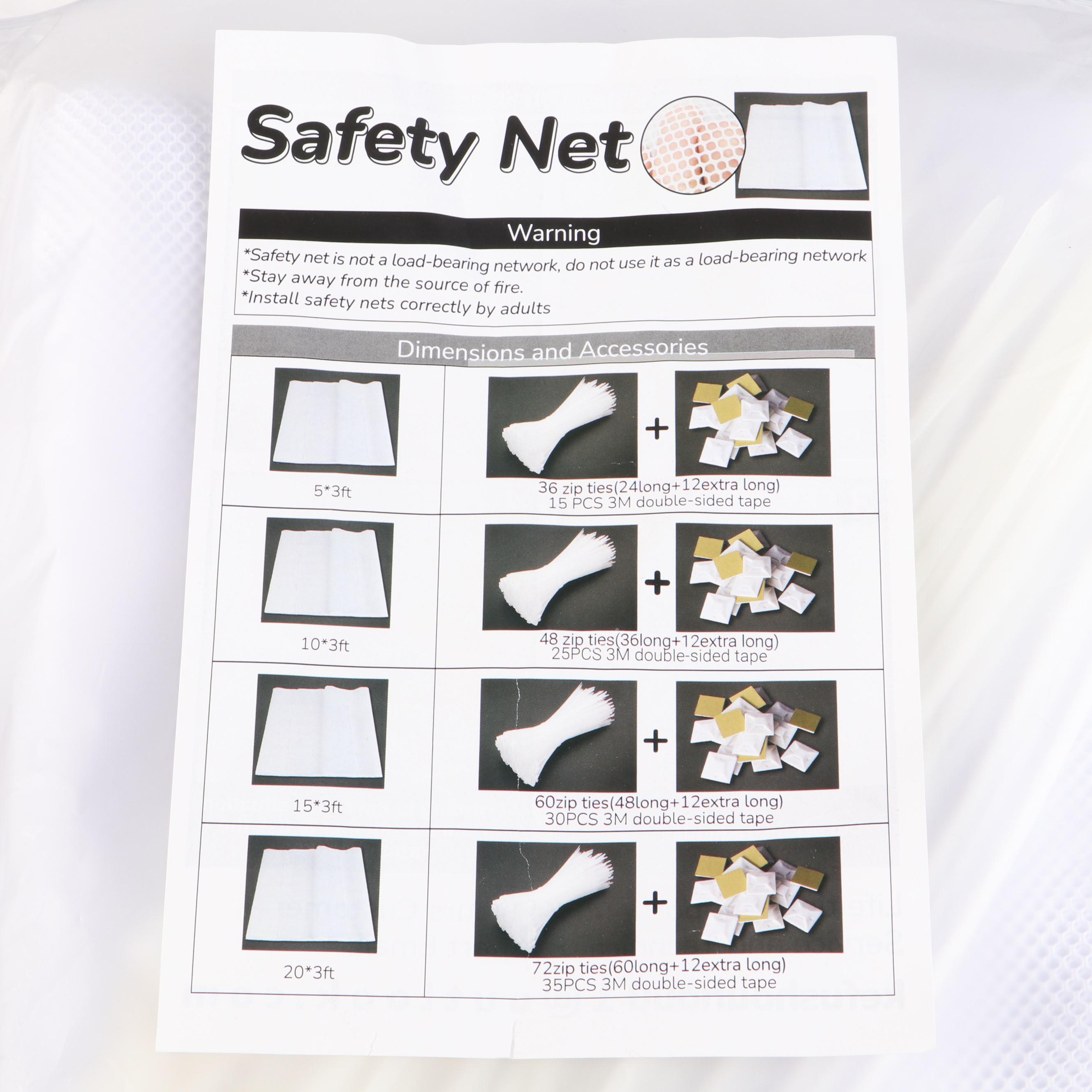 Tuerqi Mesh and Plastic Banister Guards