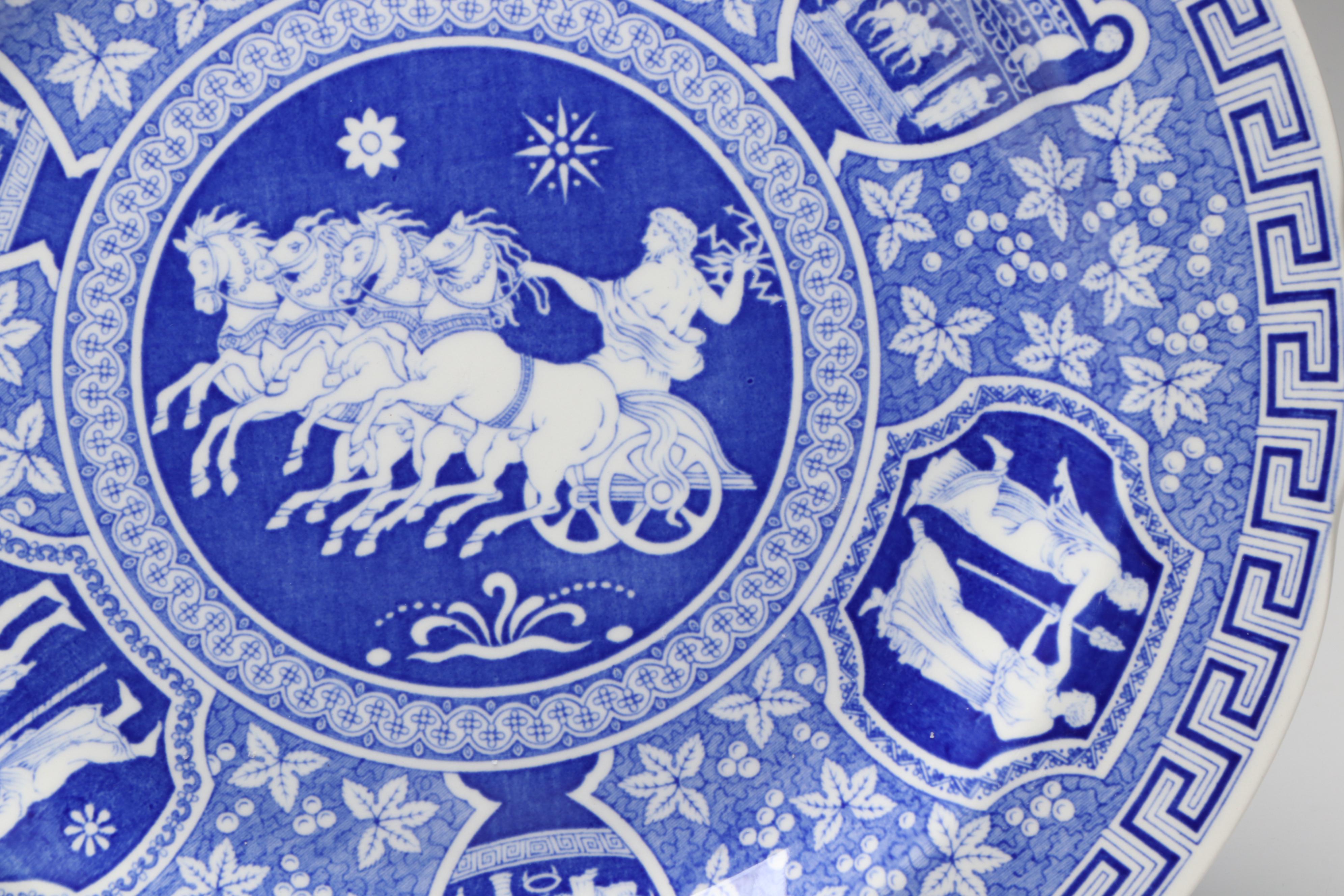 Spode Blue Room Collection Traditions Series Castle, Willow and Other Plates