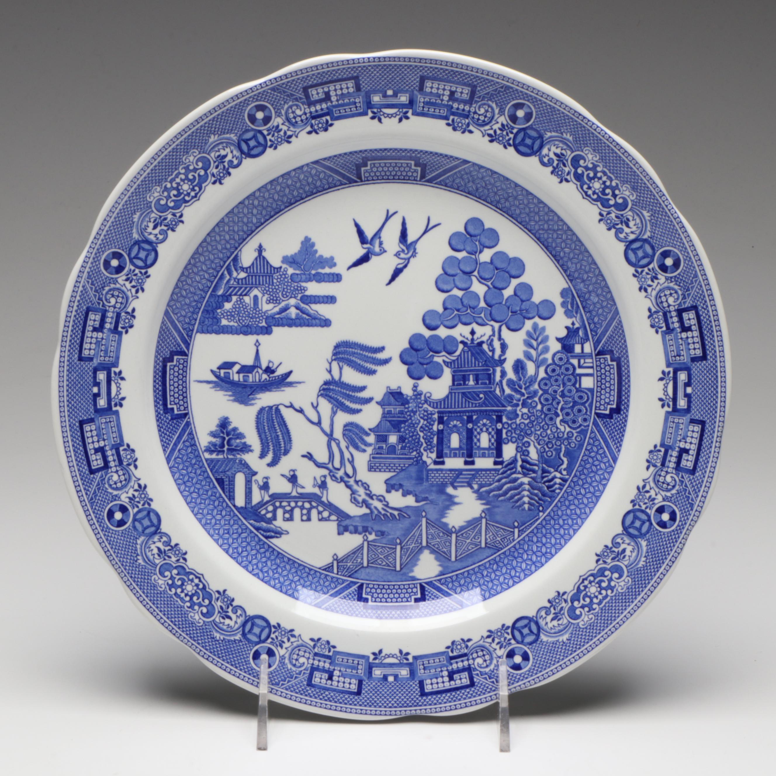 Spode Blue Room Collection Traditions Series Castle, Willow and Other Plates