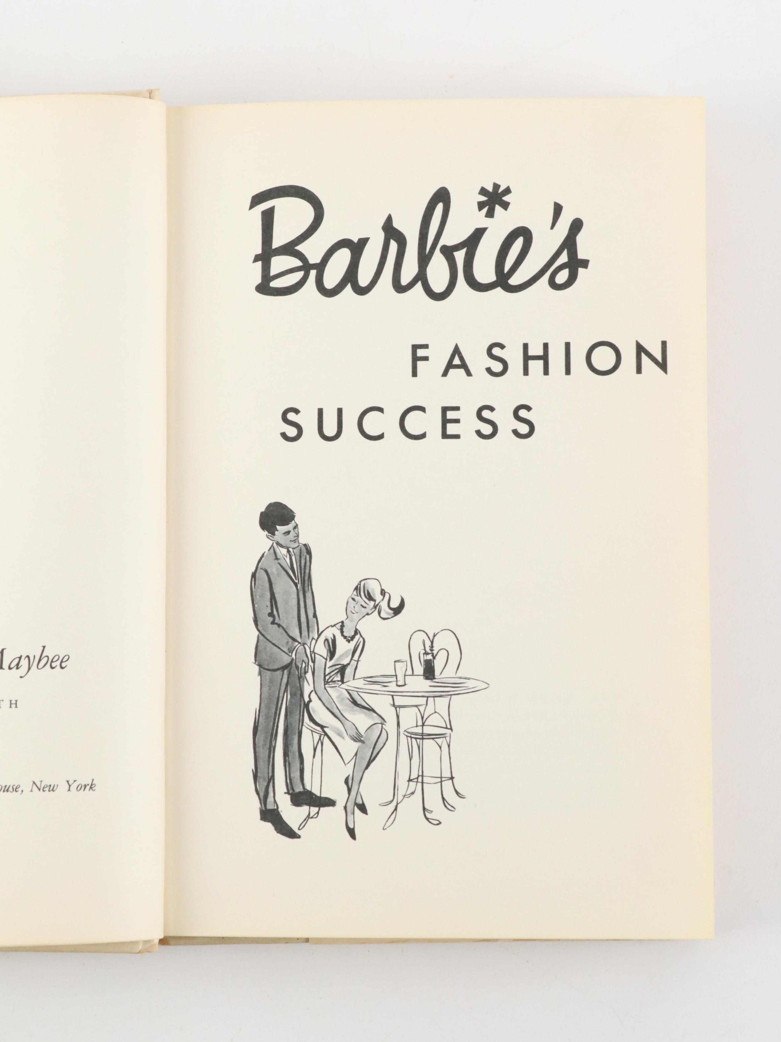"Barbie's Fashion Success" by Bette Lou Maybee and Other Book with Dolls, More