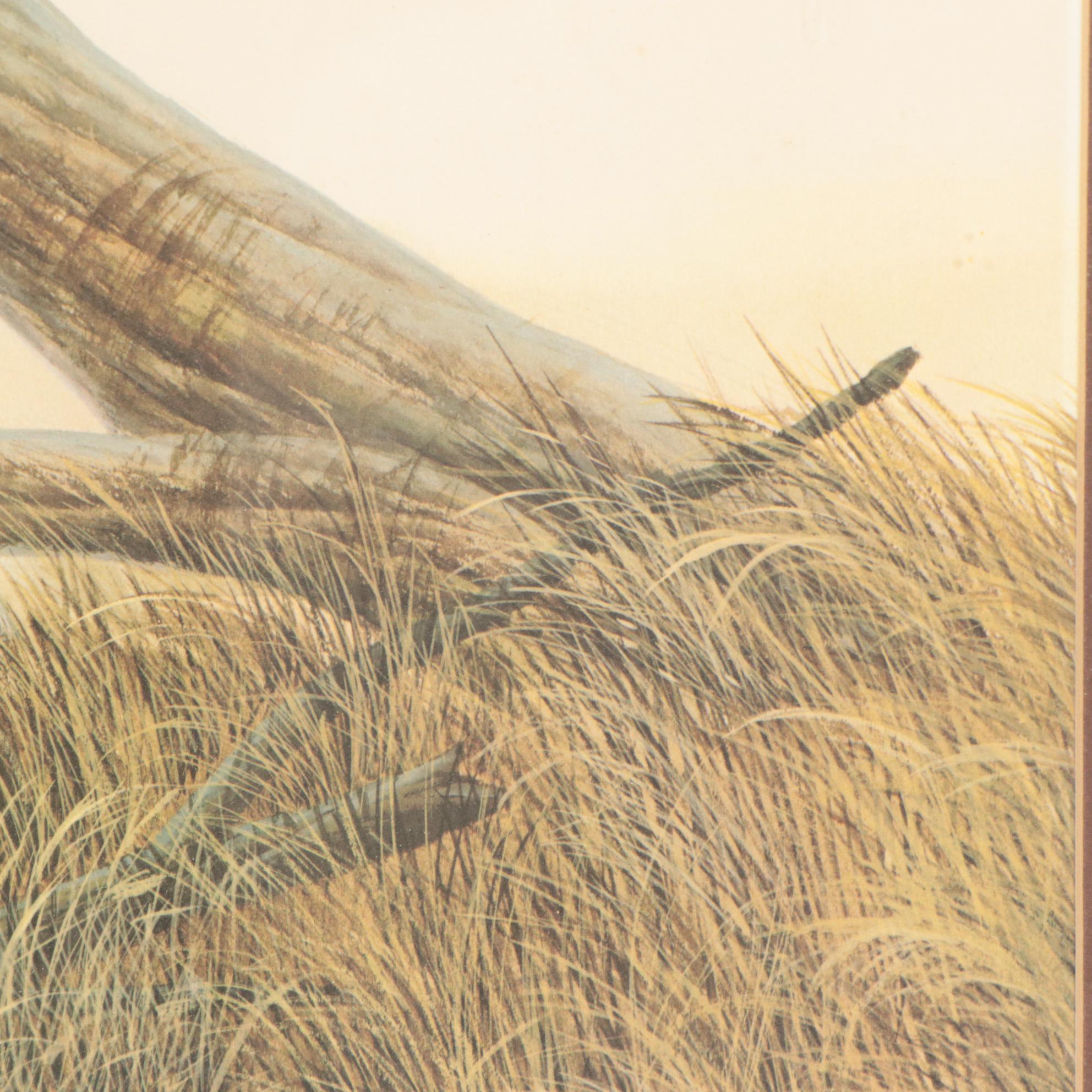 John A. Ruthven Offset Lithograph "Bengal Tiger"