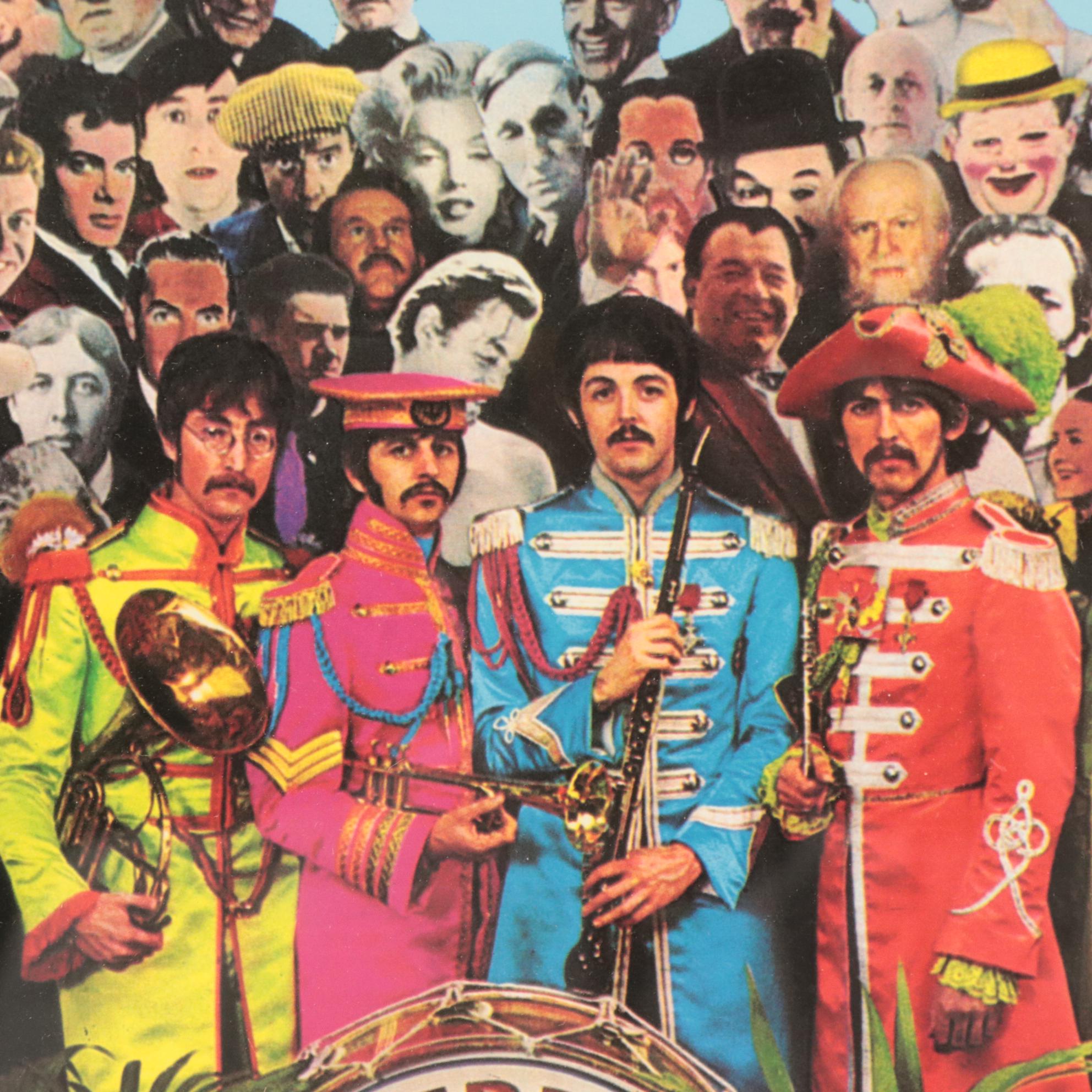 The Beatles Offset Lithograph Poster "Sgt. Pepper Lonely Hearts Club Band," 1993