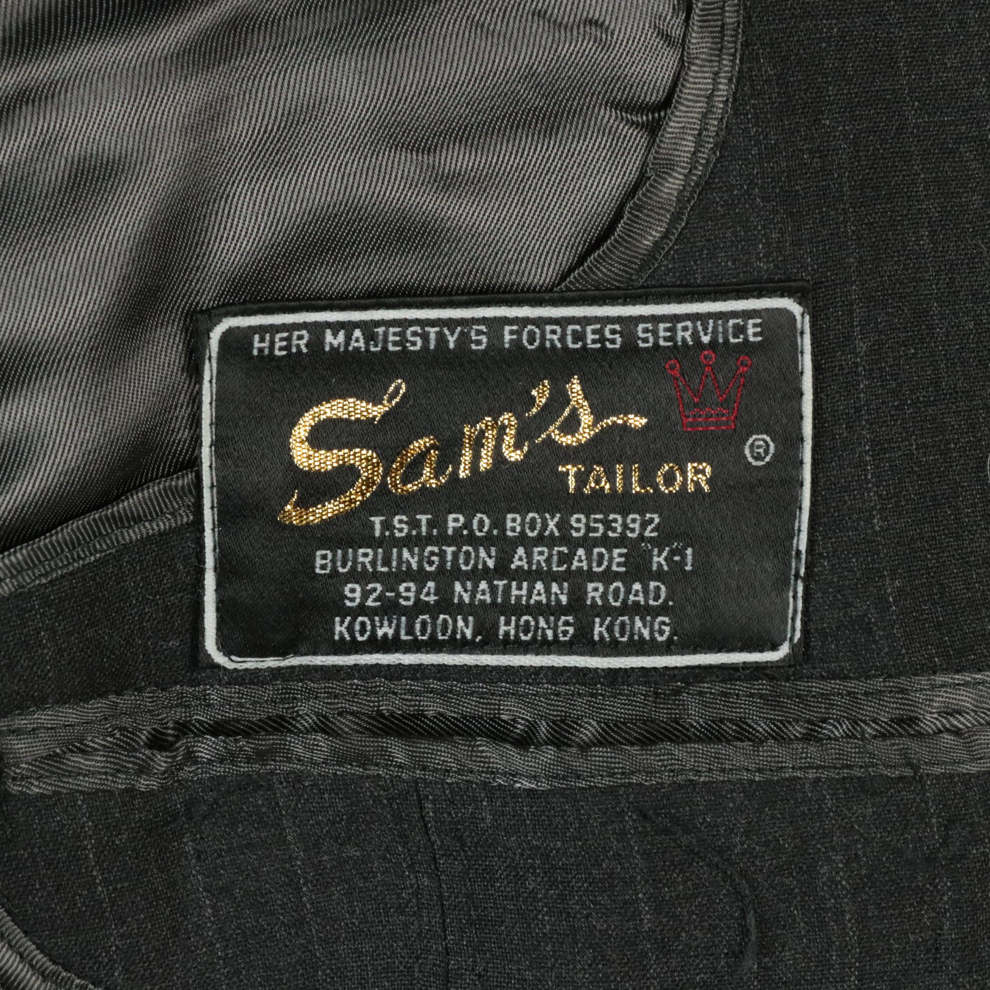 Men's Custom-Tailored Wool Jackets From Sam's Tailor of Hong Kong
