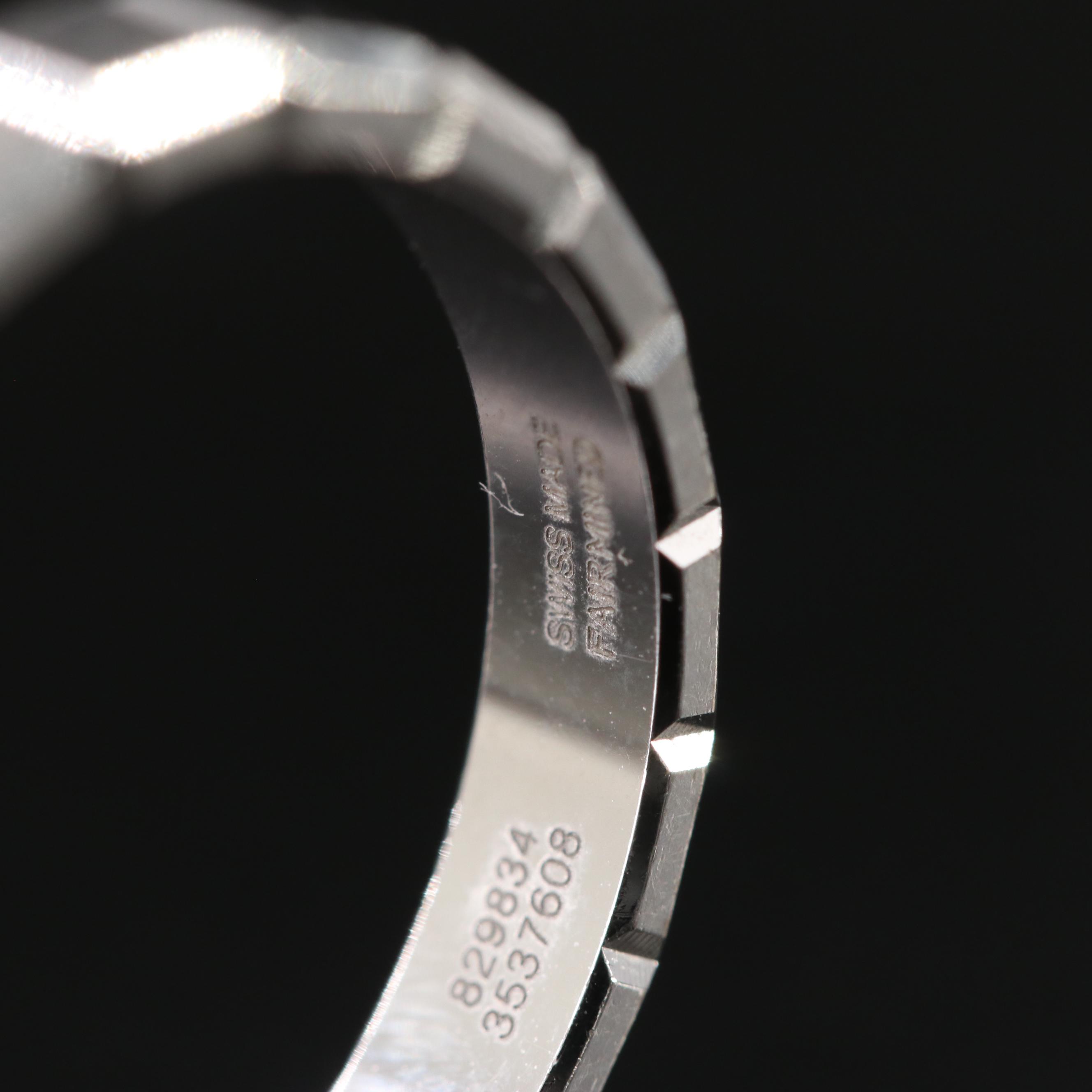 Chopard Ice Cube 18K Ring with Diamond Accent