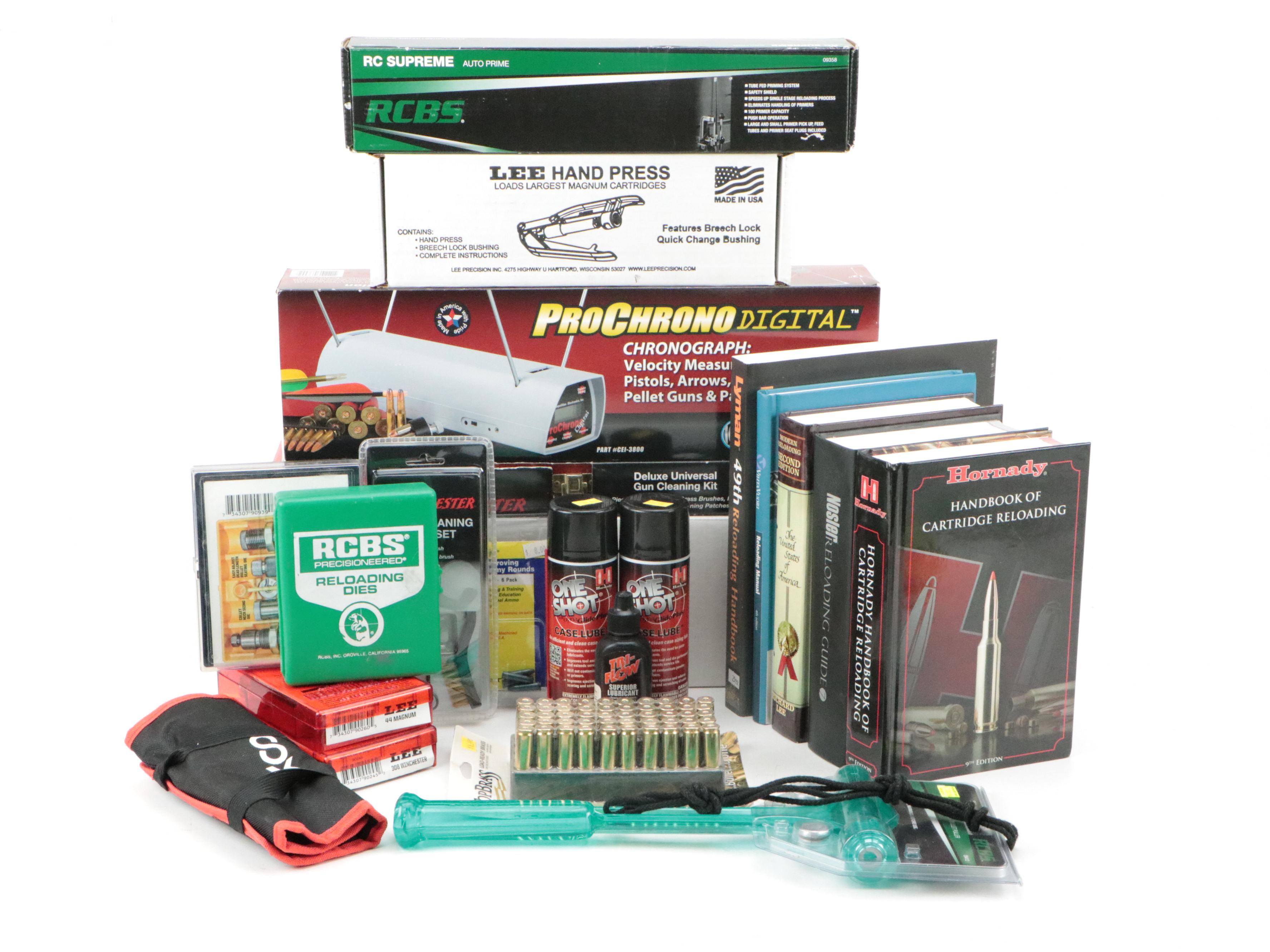 Dillon RL 550B Reloading Machine Part and More Reloading Supplies