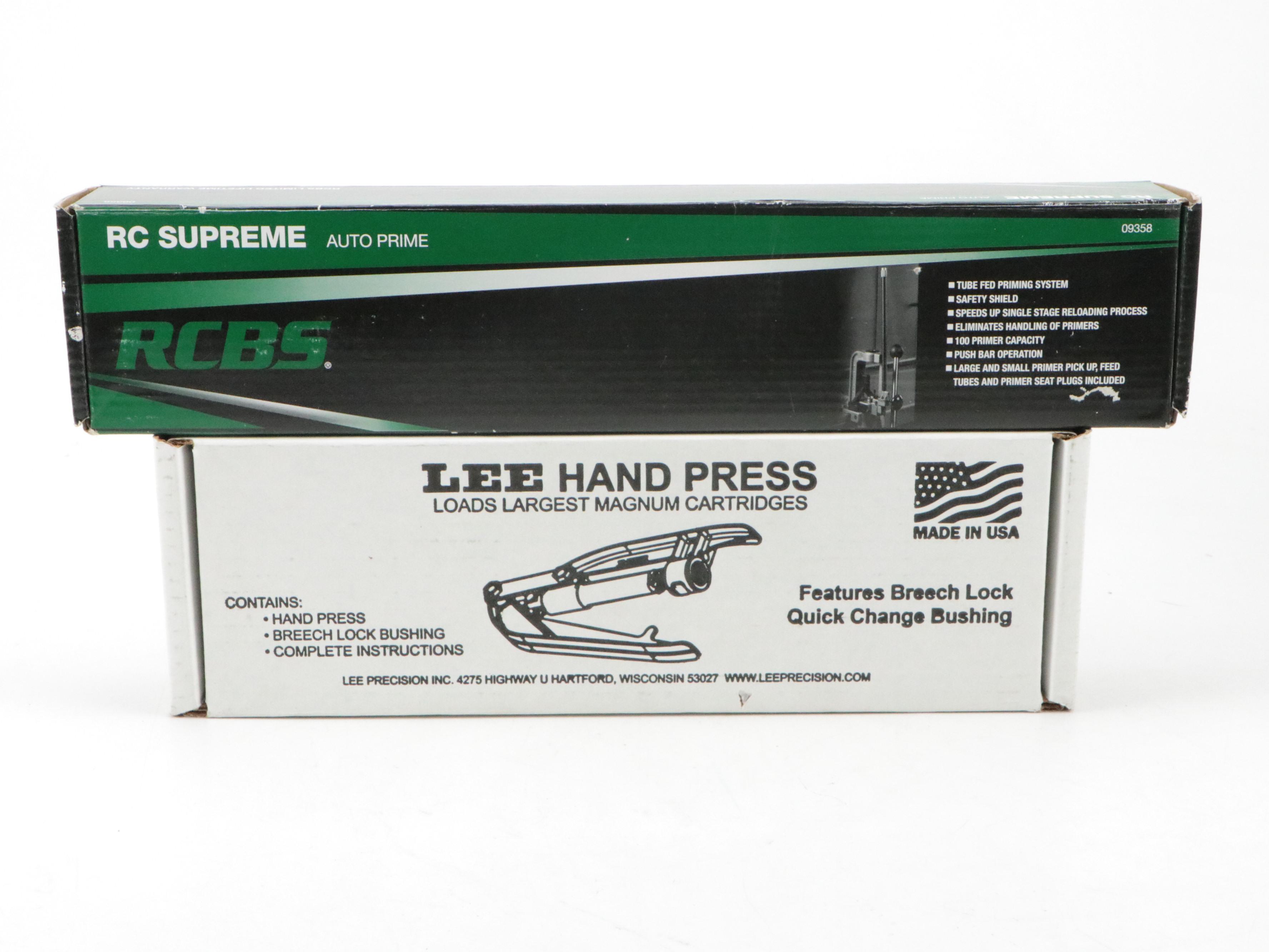 Dillon RL 550B Reloading Machine Part and More Reloading Supplies