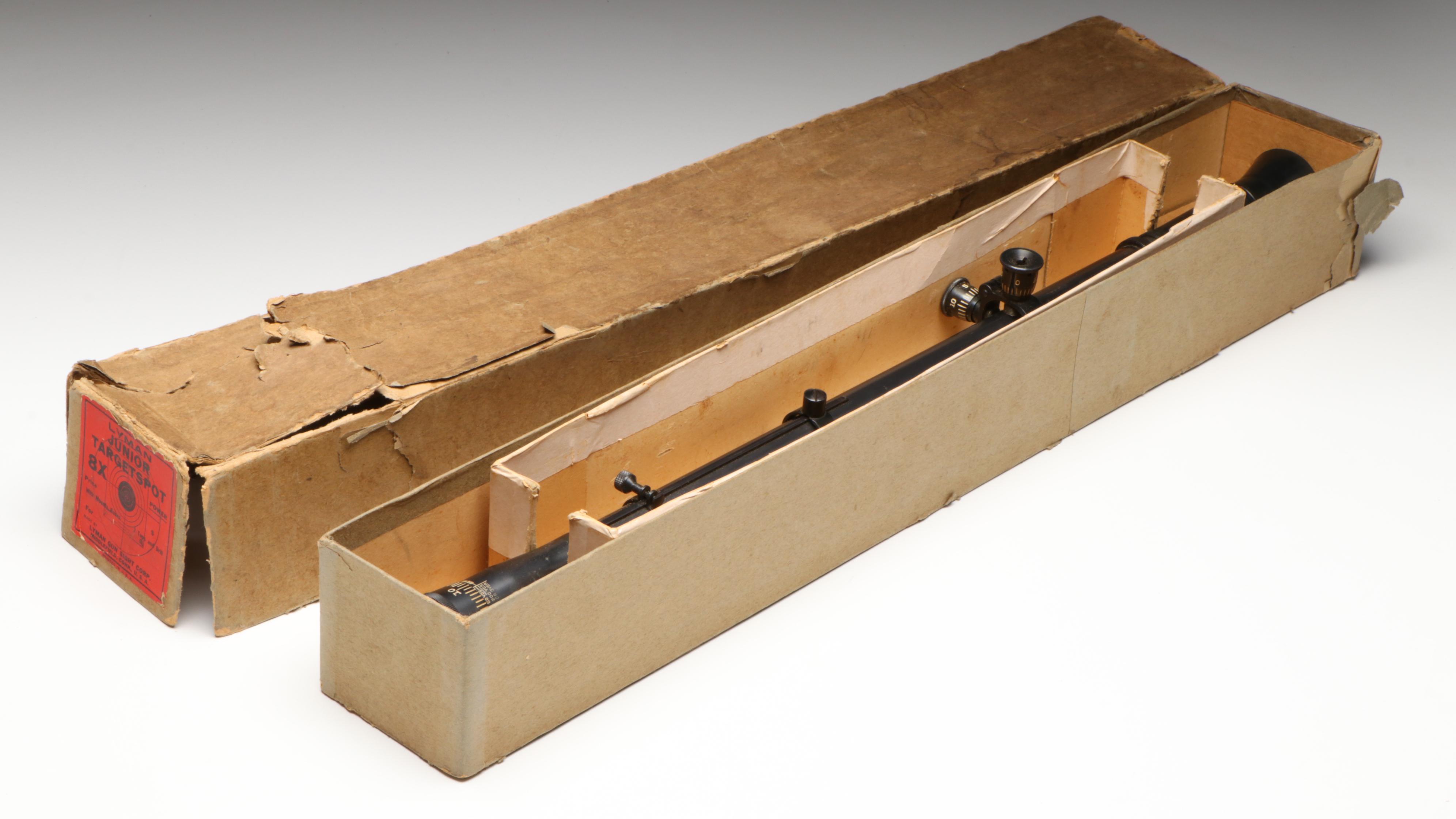 Lyman Junior Targetspot 8X Scope with Box