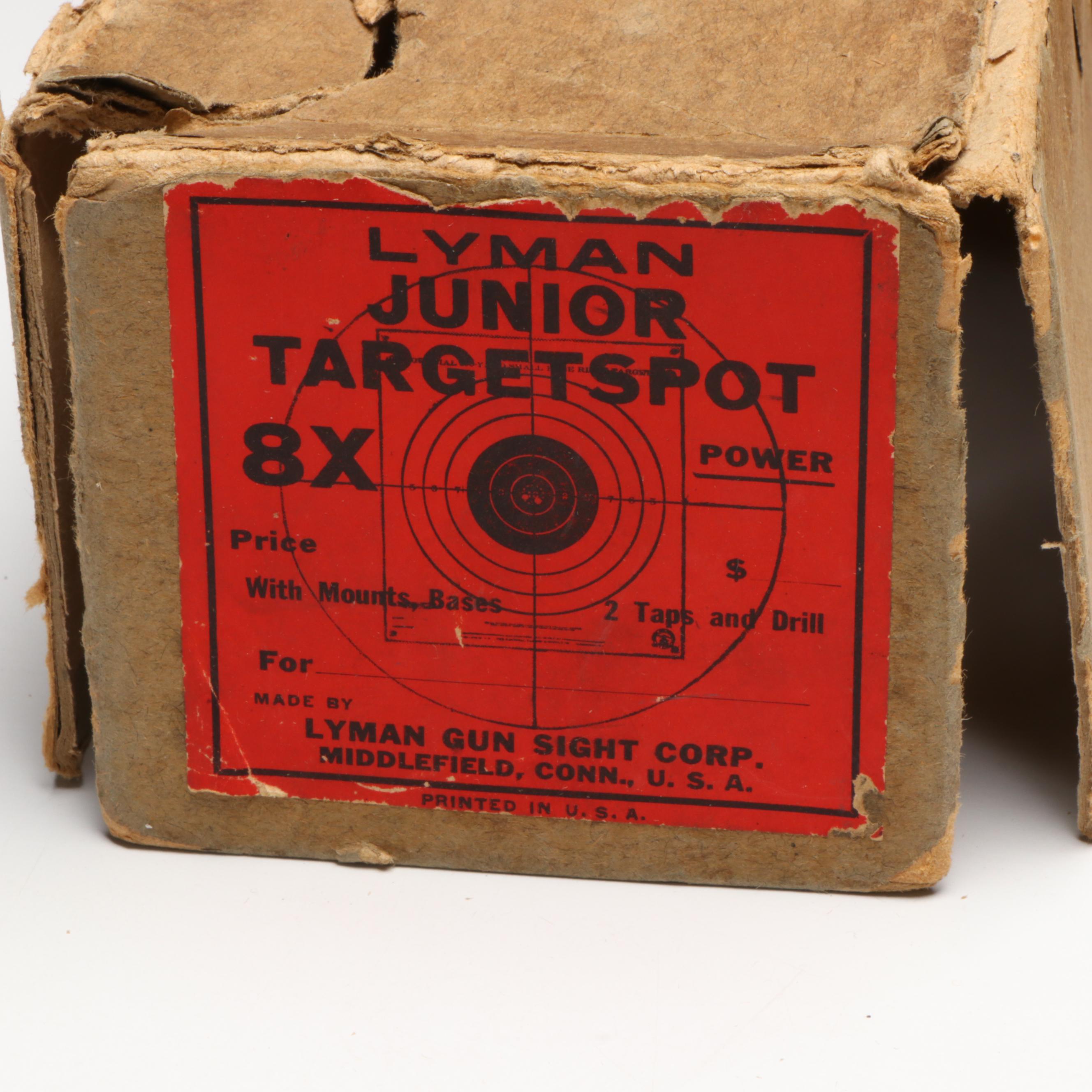 Lyman Junior Targetspot 8X Scope with Box