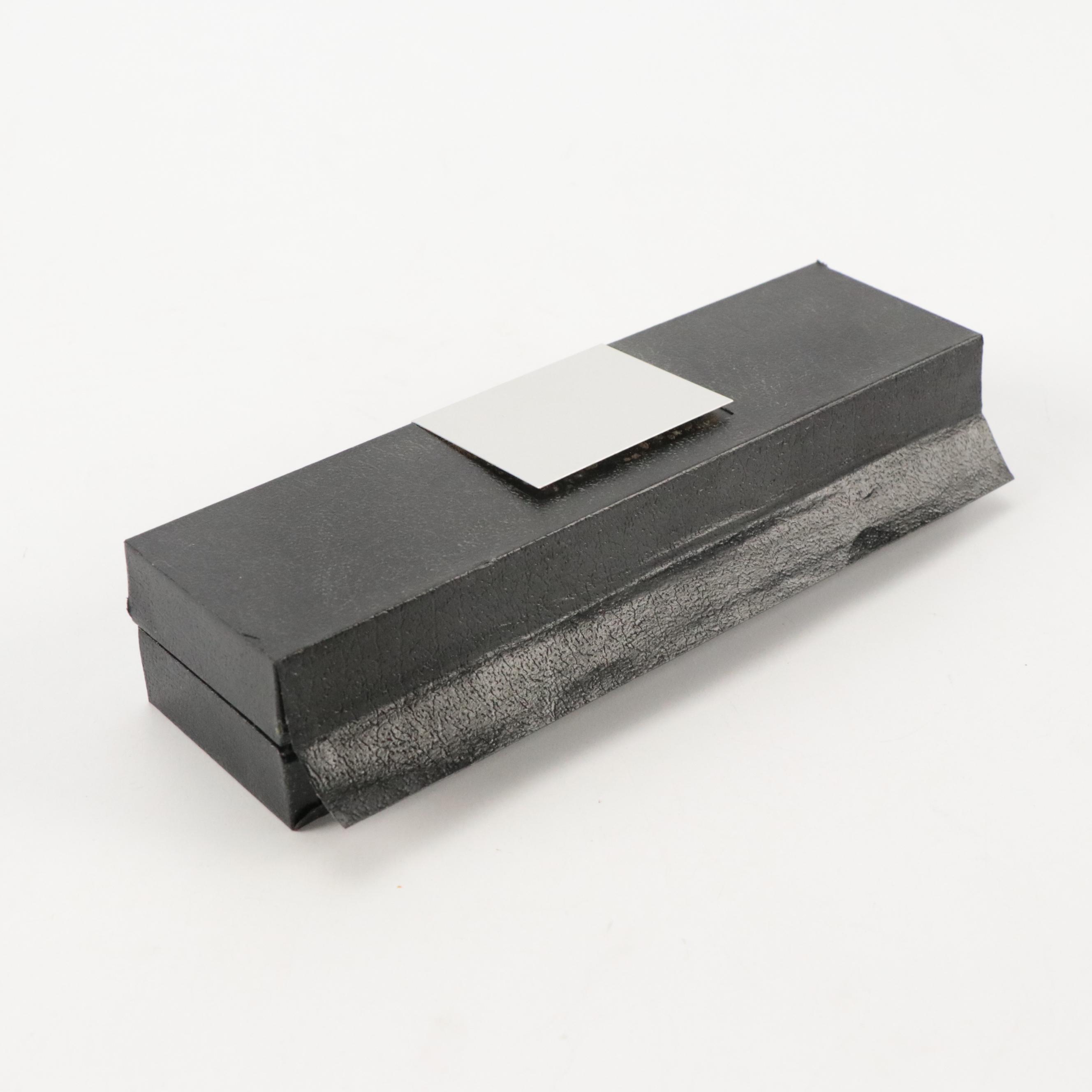 Balmain Spiral Pinstripe Ballpoint Pen with Case