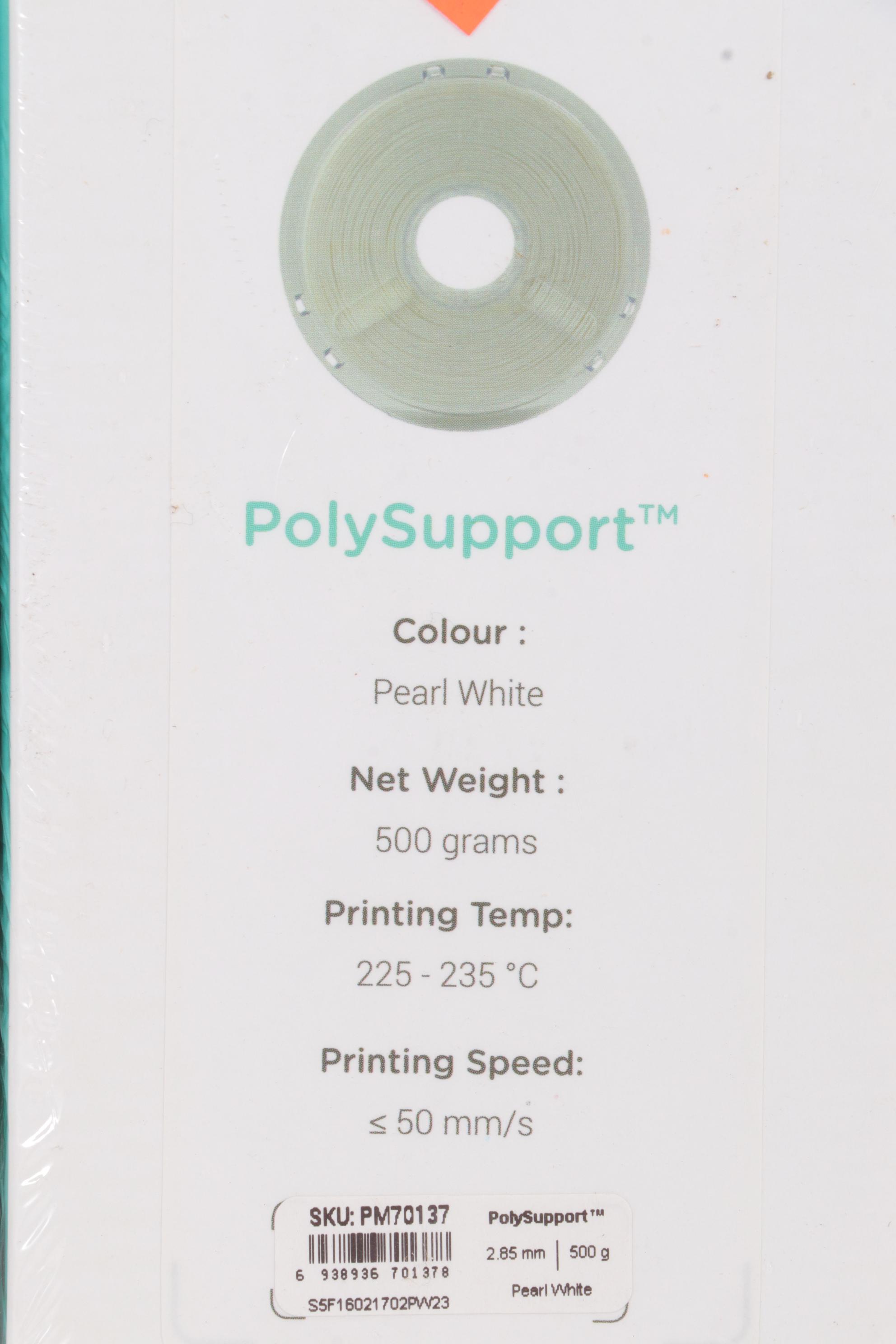 3D Printer 2.85mm PolySupport & PolyPlus PLA Filament by Polymaker