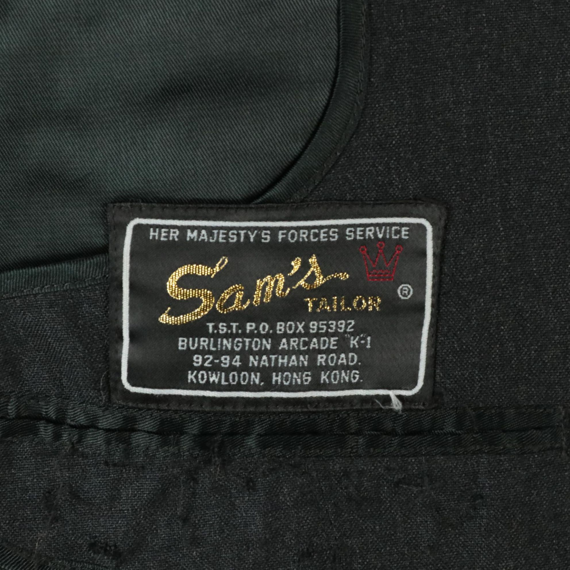 Men's Custom-Tailored Wool Jackets From Sam's Tailor of Hong Kong