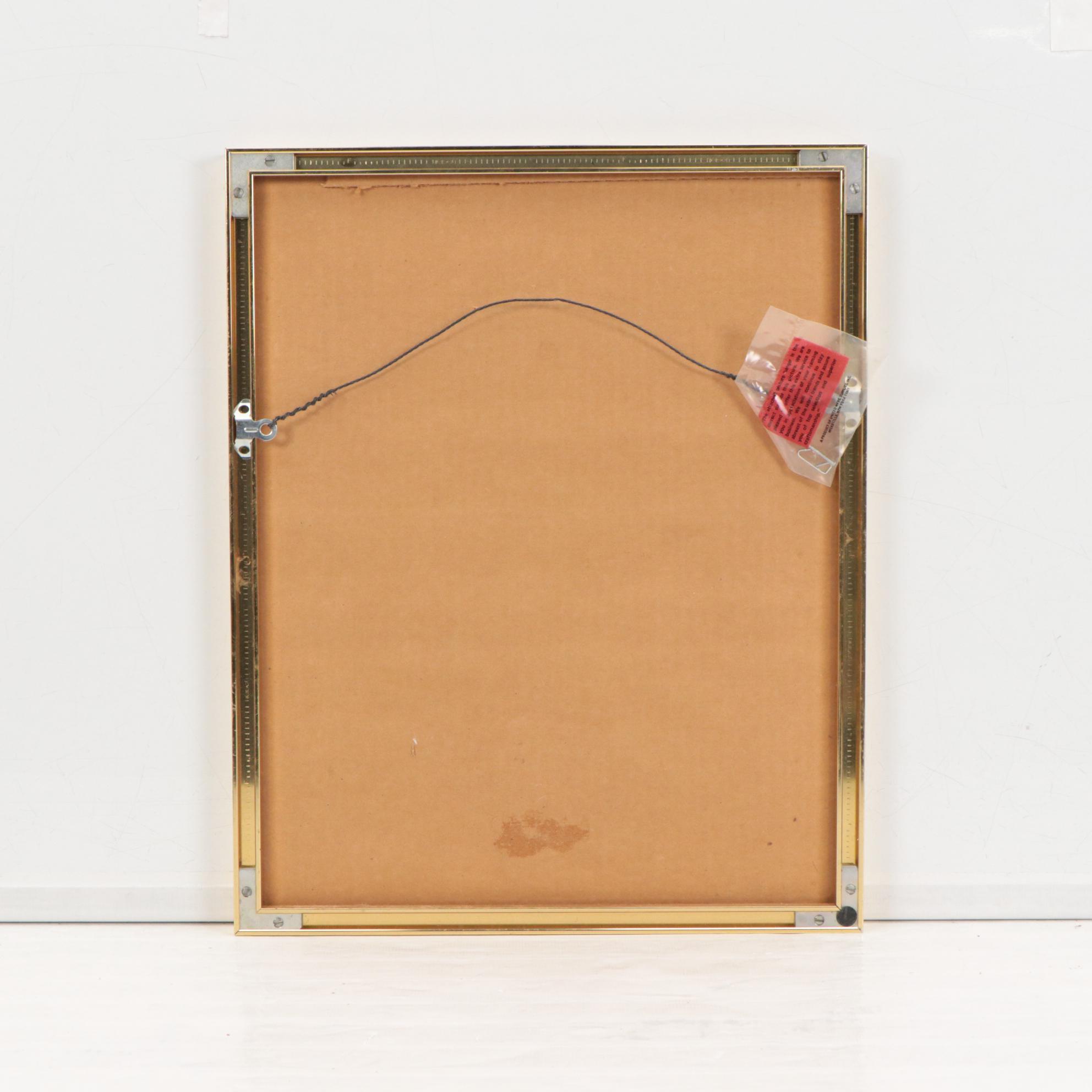 S. Chappell Mixed Media Drawing Advertisement "Kabuki Motorcycles," 1984