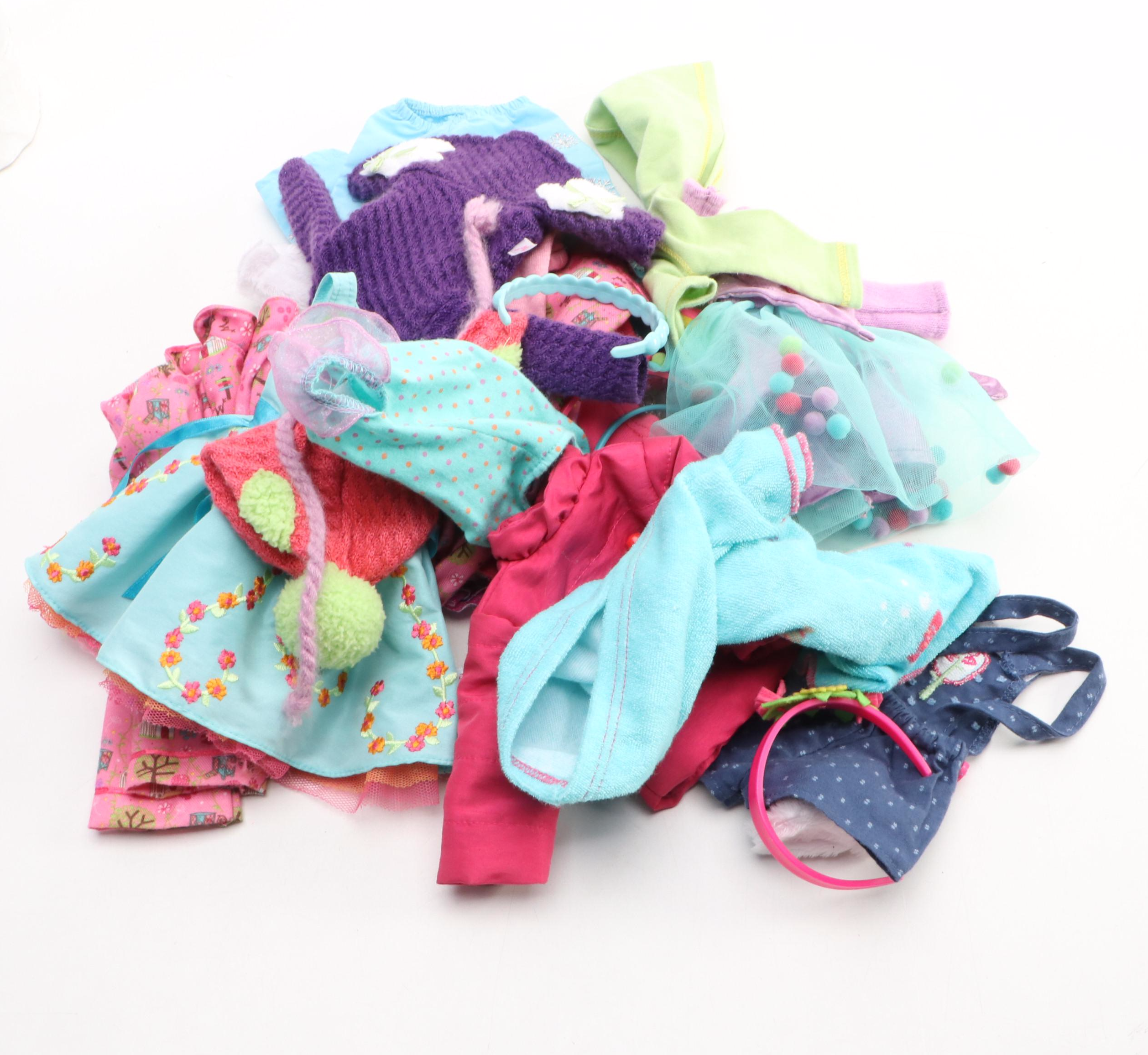 American Girl Dolls with Furniture, Steamer Trunk, Piano and More