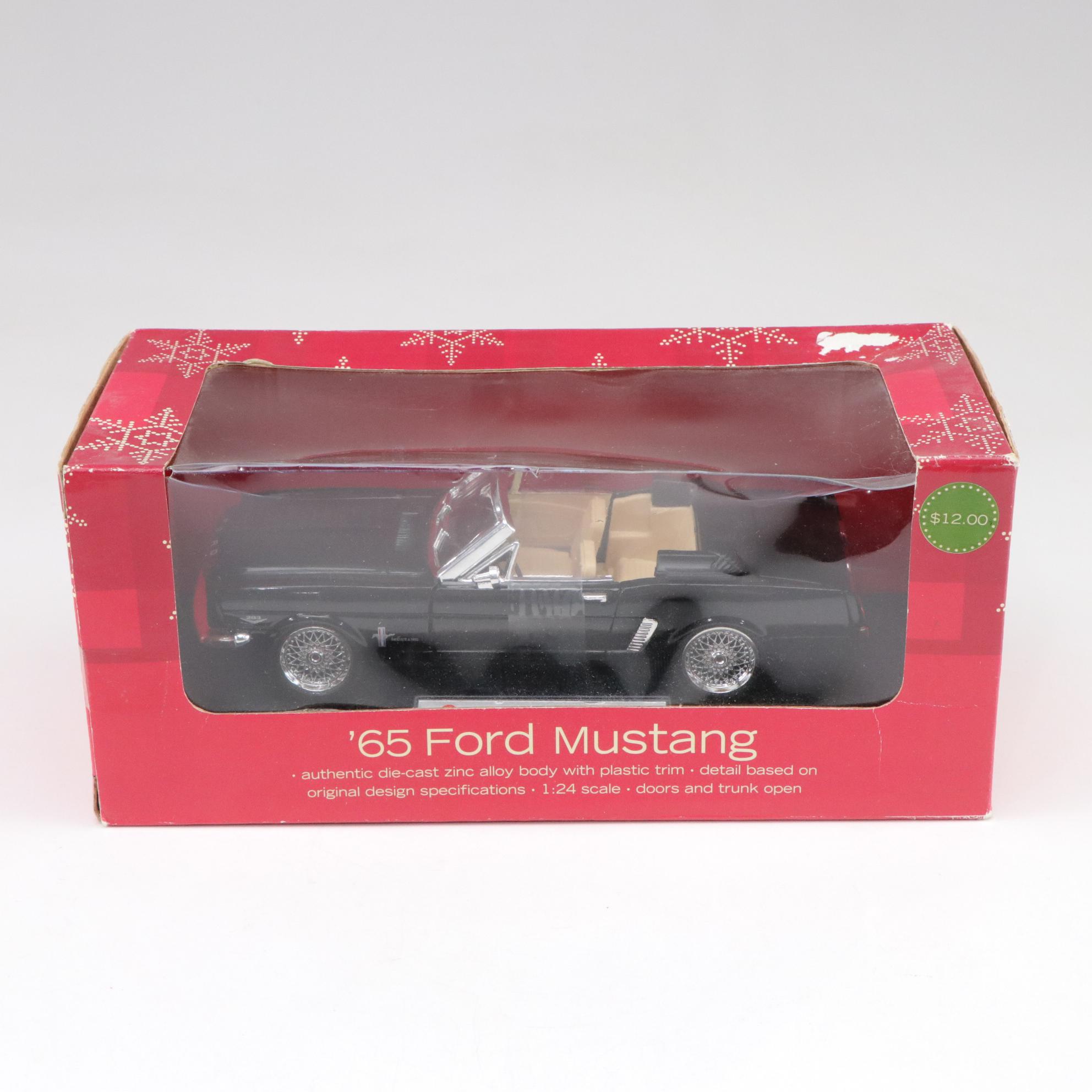 Ford Mustang 60s Models Featured in Collection of Diecast Model Cars