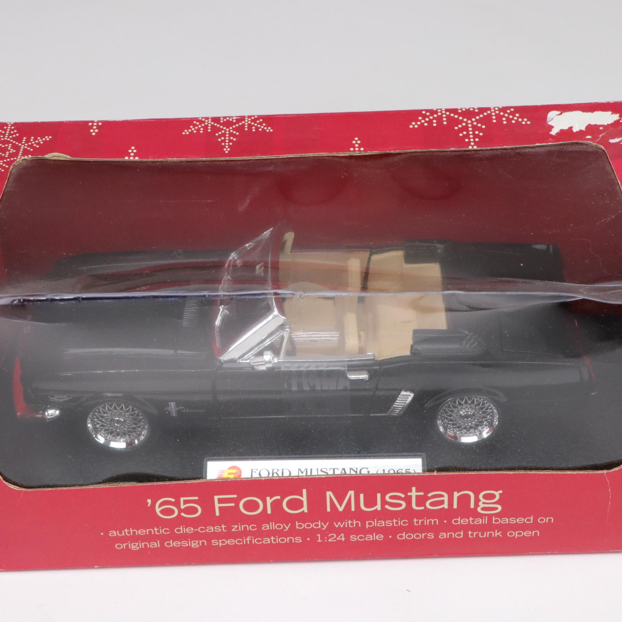 Ford Mustang 60s Models Featured in Collection of Diecast Model Cars