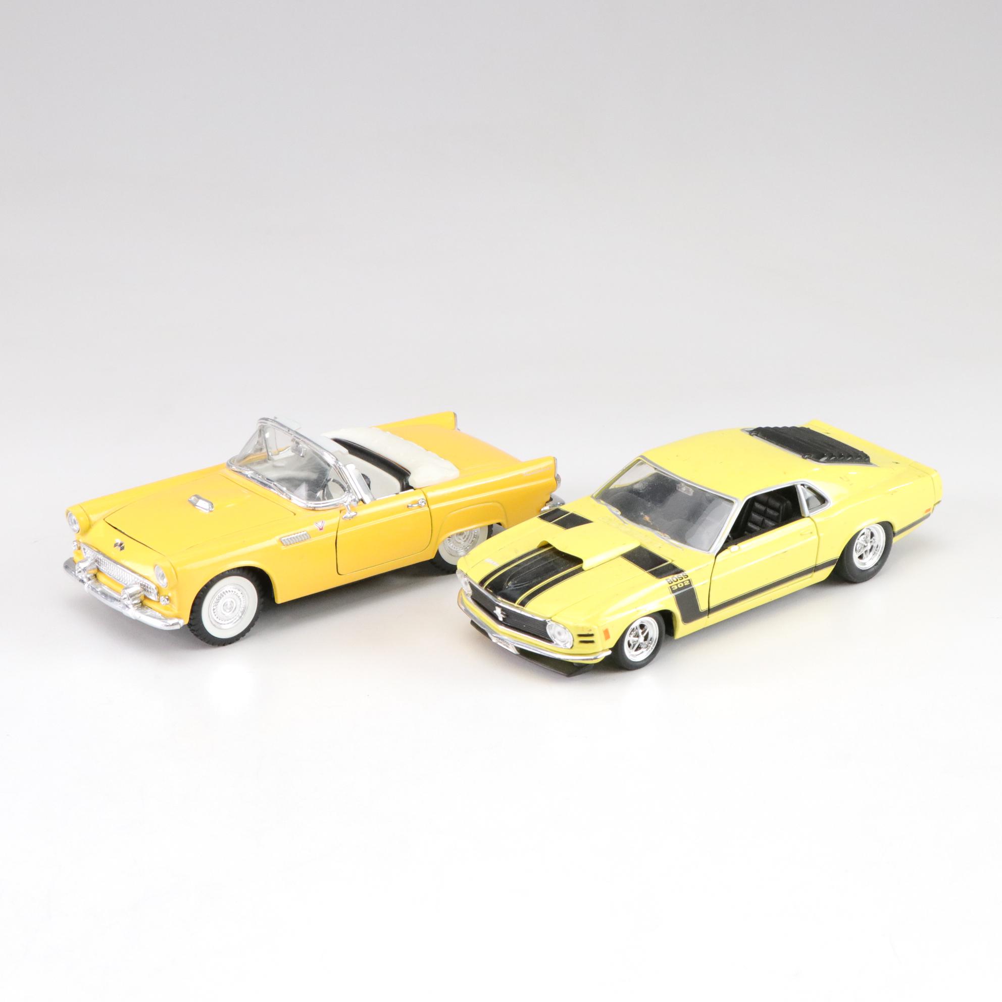 Ford Mustang 60s Models Featured in Collection of Diecast Model Cars