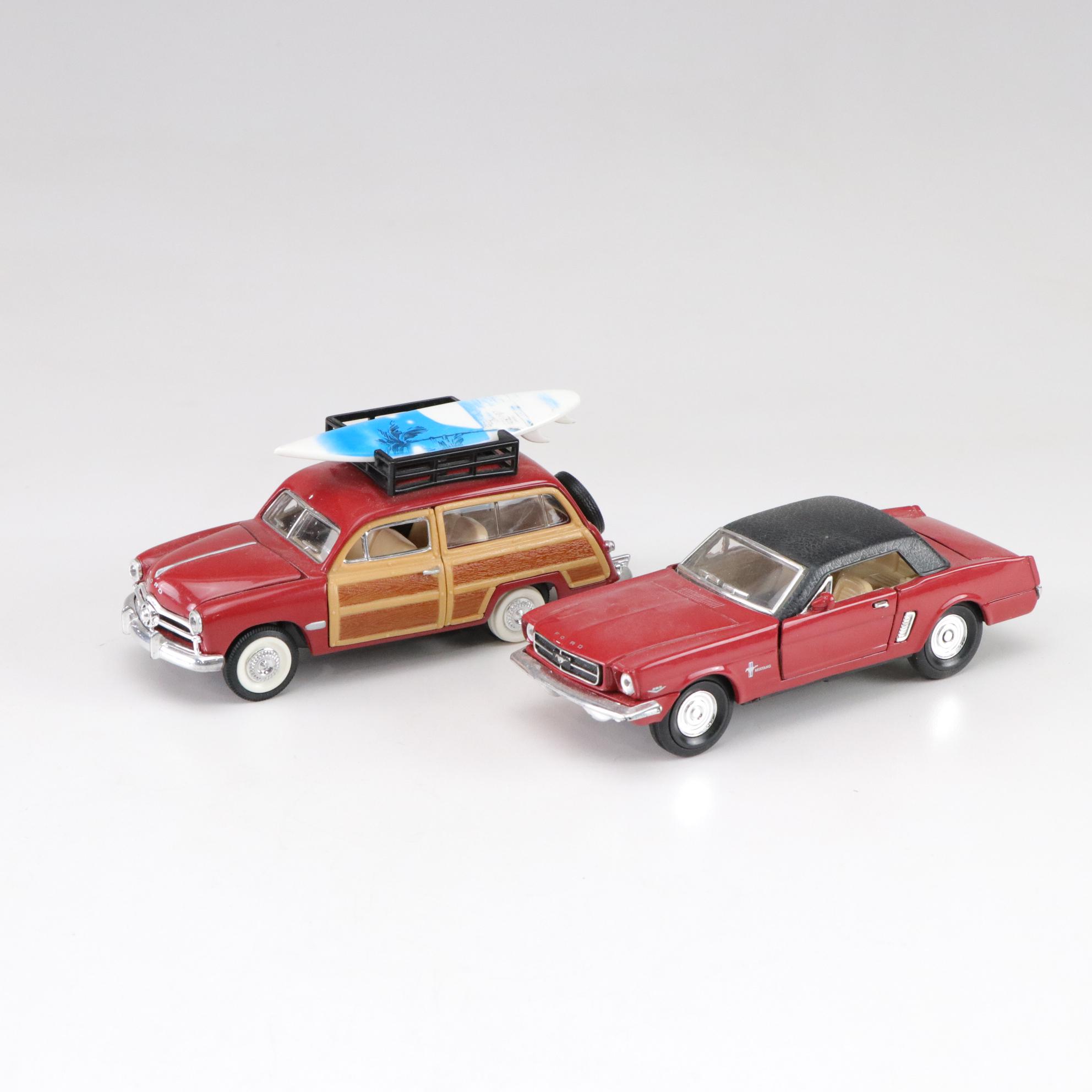 Ford Mustang 60s Models Featured in Collection of Diecast Model Cars
