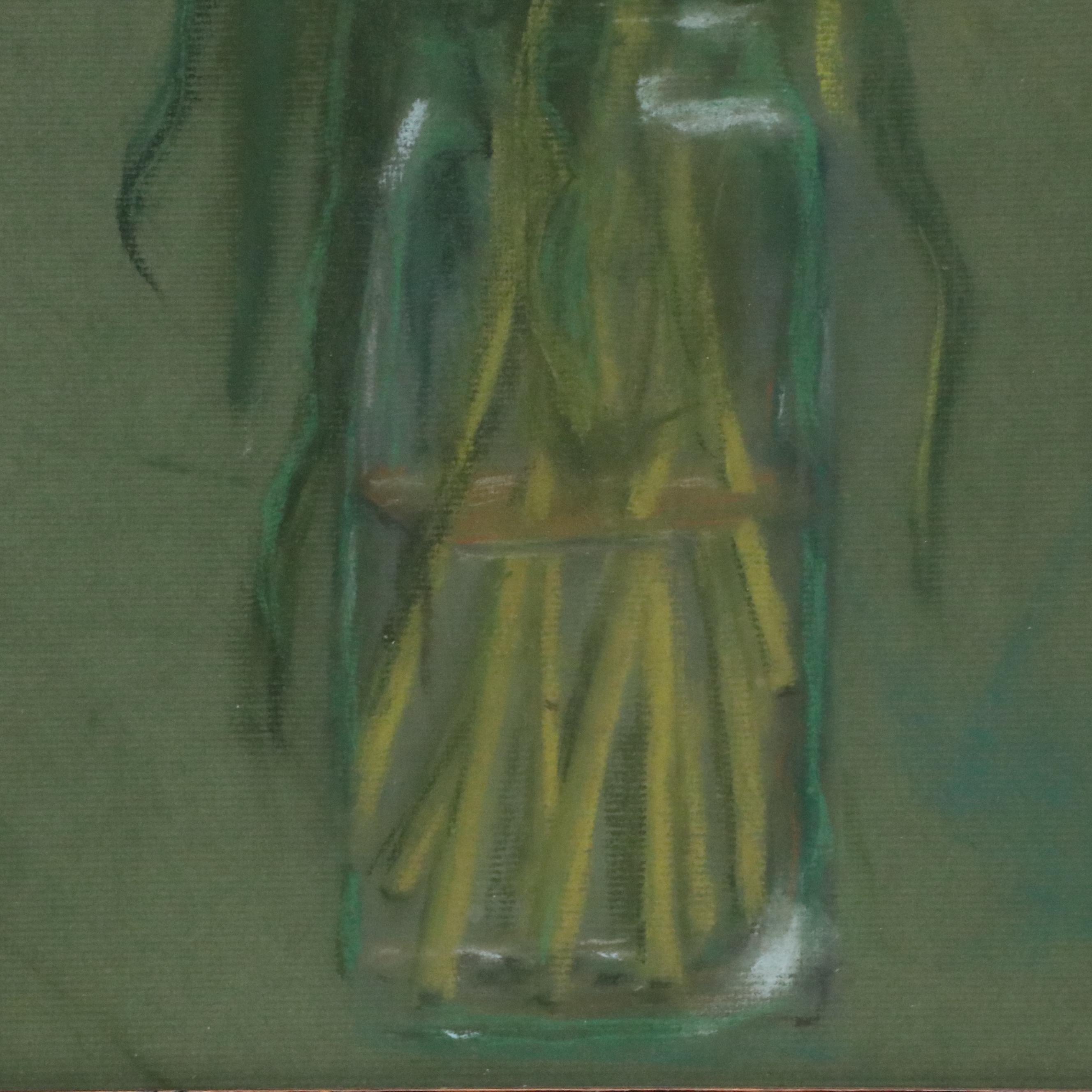 Pastel Drawing of Still Life with Tulips, Mid–Late 20th Century