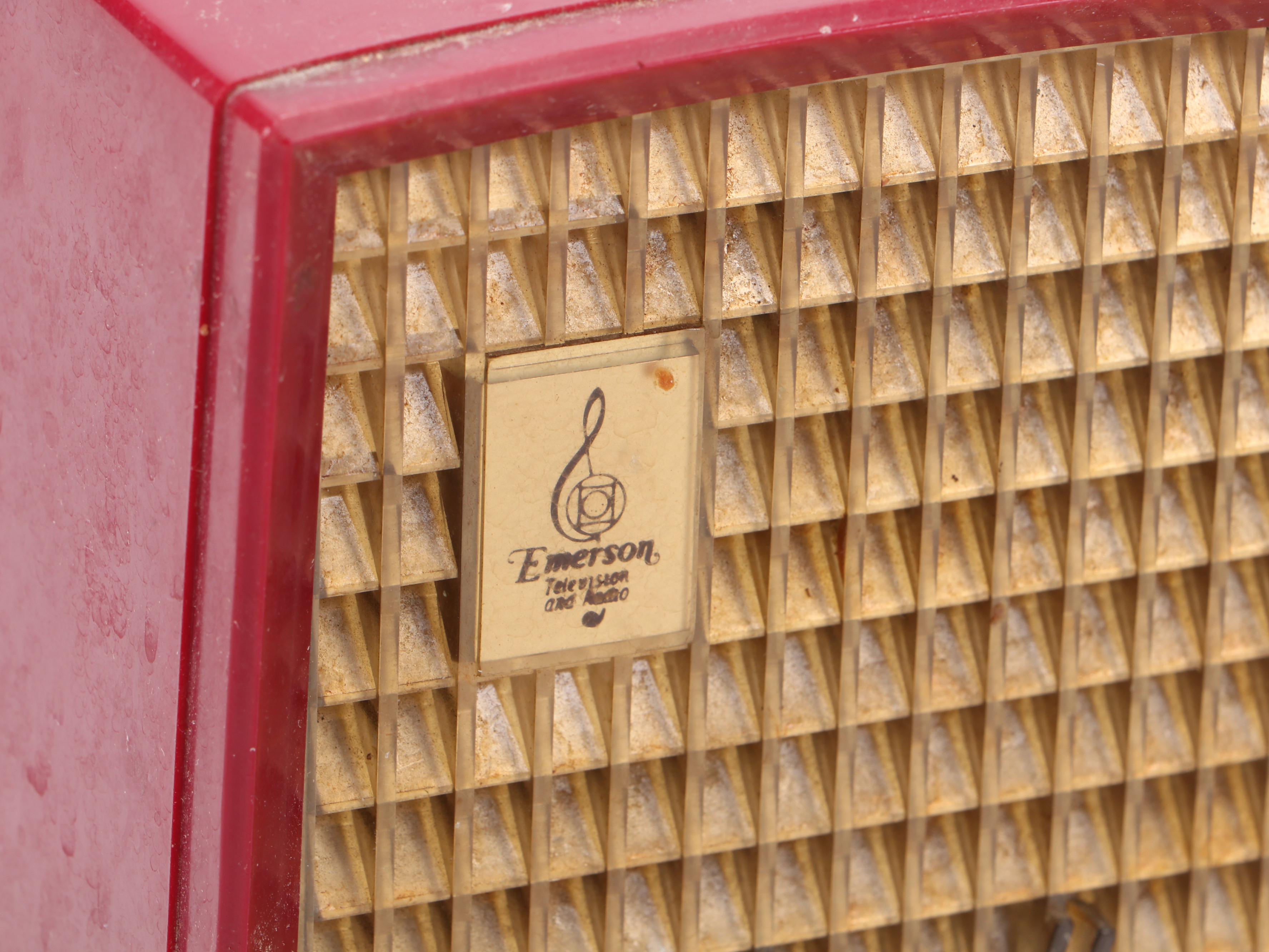 Emerson 706 Series B Electric Tabletop Radio, Mid-20th Century