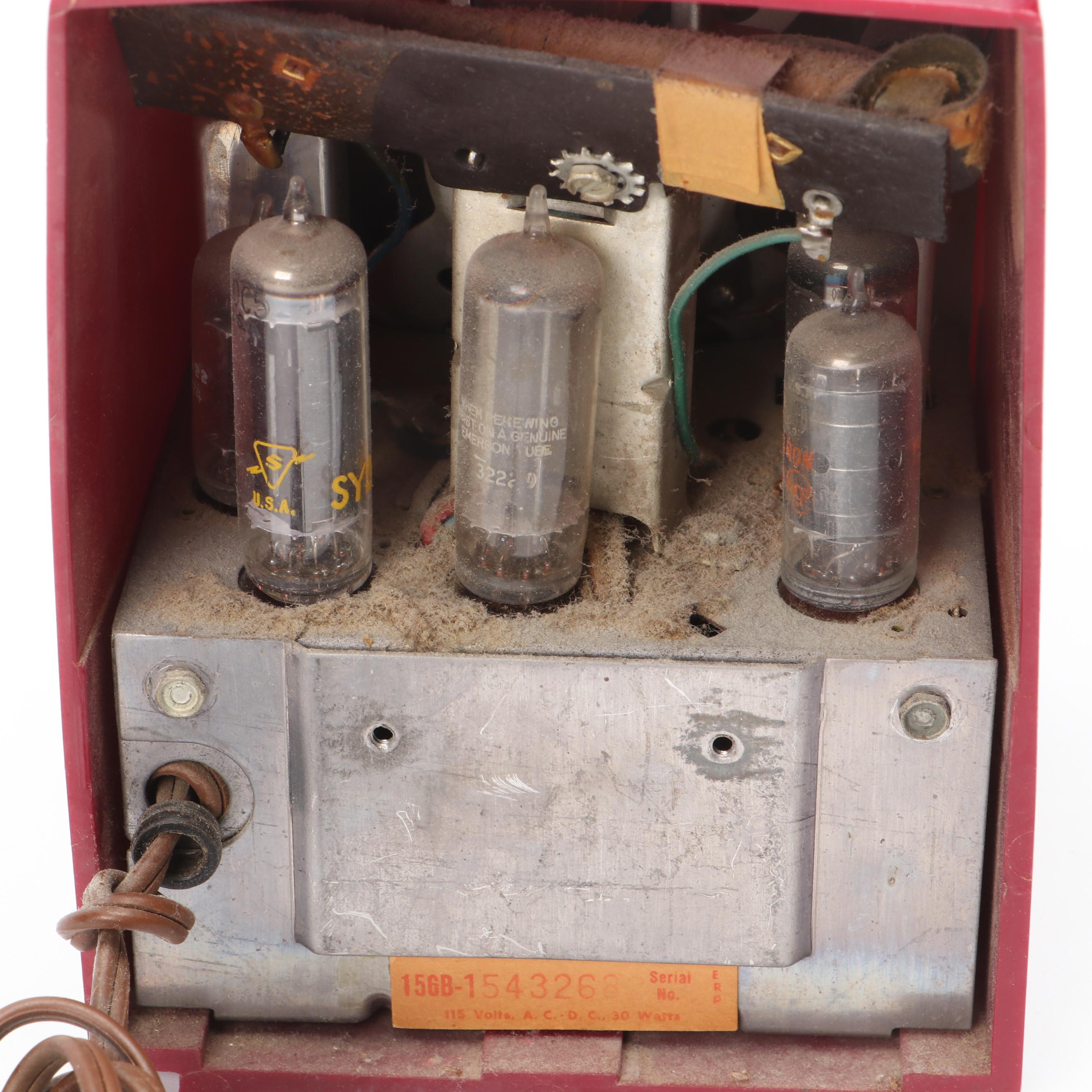 Emerson 706 Series B Electric Tabletop Radio, Mid-20th Century