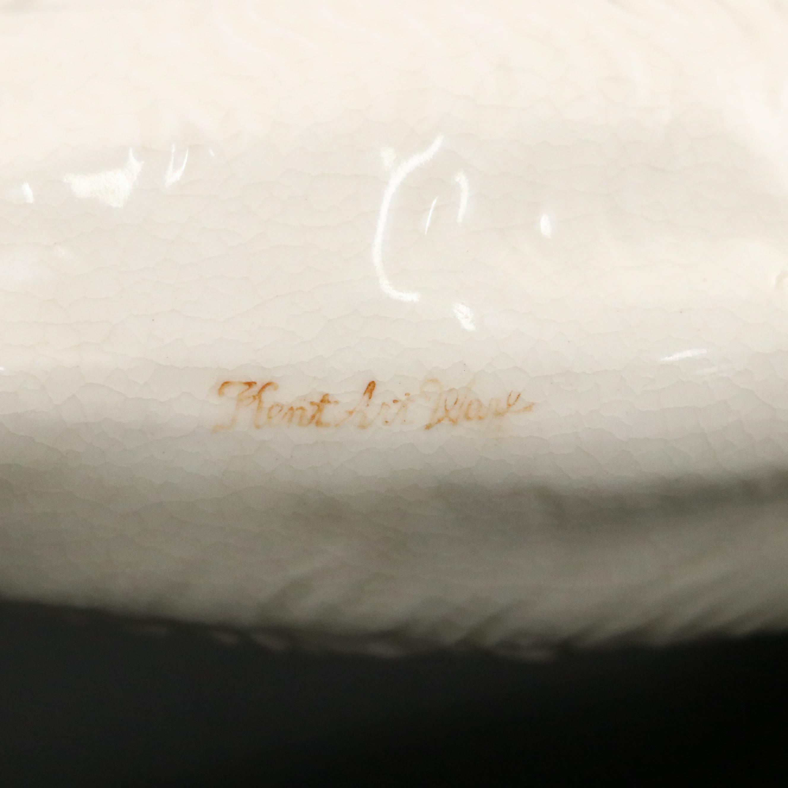 Augarten Austrian Porcelain Greyhound and Kent Art Ware Borzoi Figure