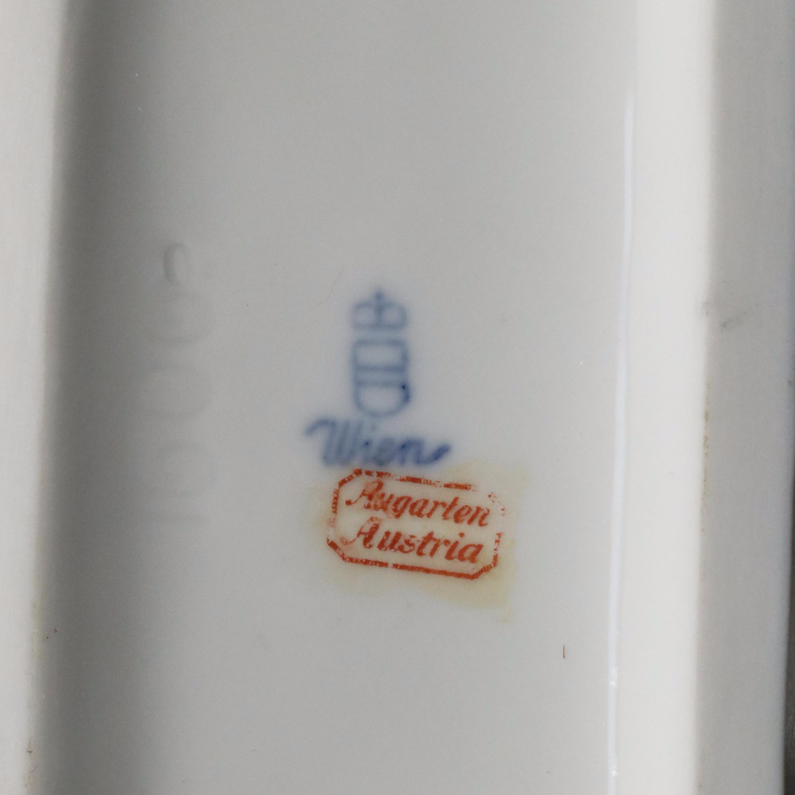 Augarten Austrian Porcelain Greyhound and Kent Art Ware Borzoi Figure