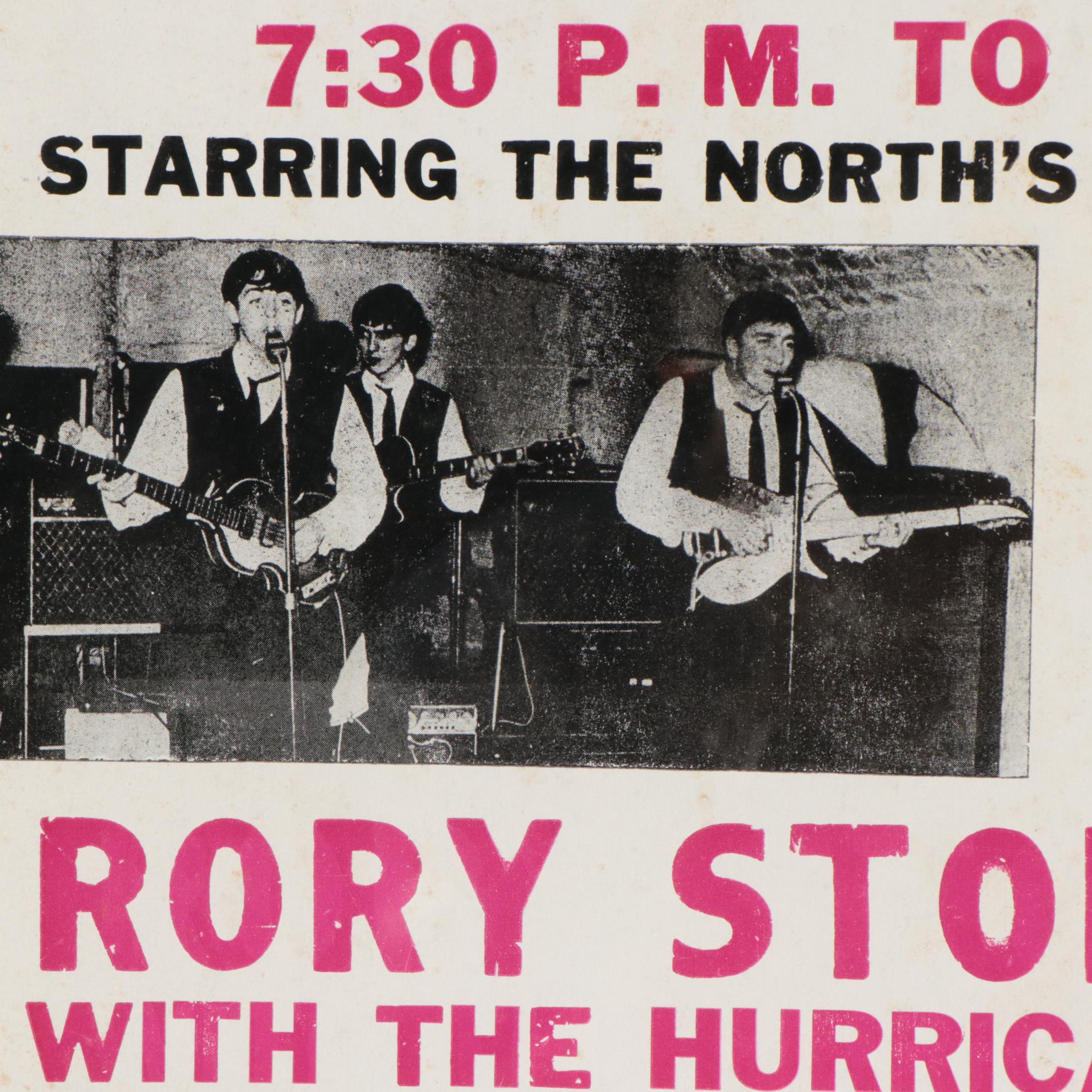 The Beatles at Tower Ballroom Letterpress Concert Poster "Operation Big Beat 5"