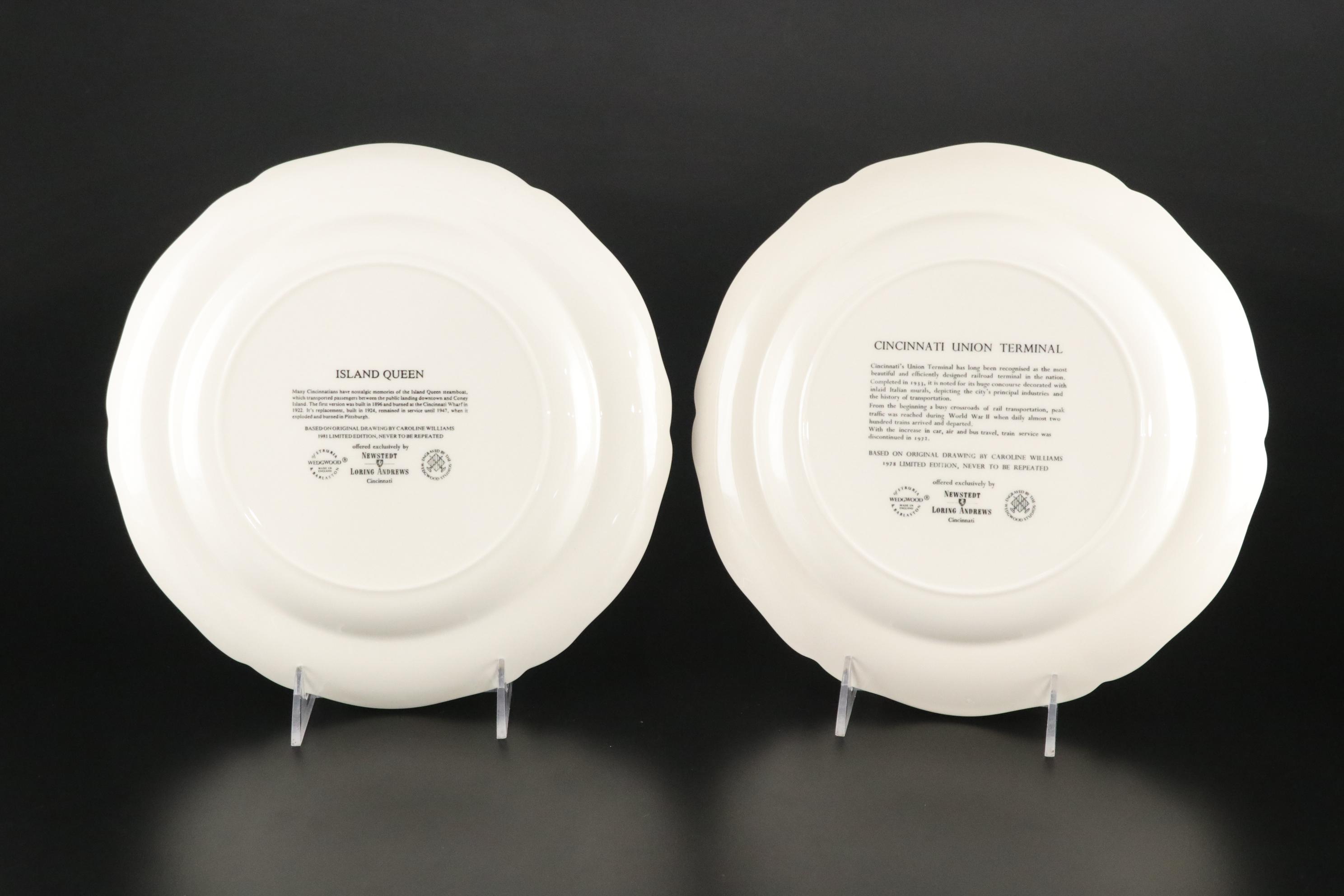 Caroline Williams for Wedgwood "Scenes of Cincinnati" Includes "Elsinore Tower"