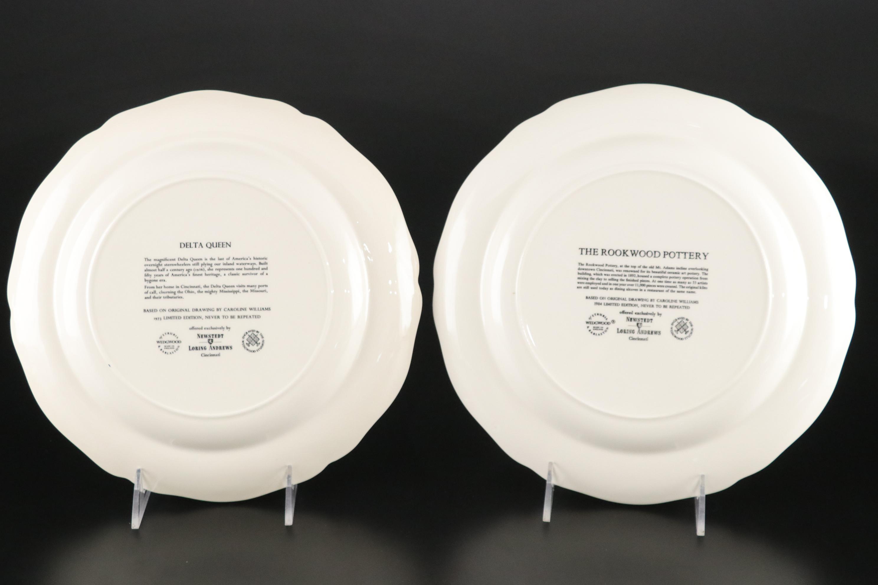 Caroline Williams for Wedgwood "Scenes of Cincinnati" Includes "Elsinore Tower"