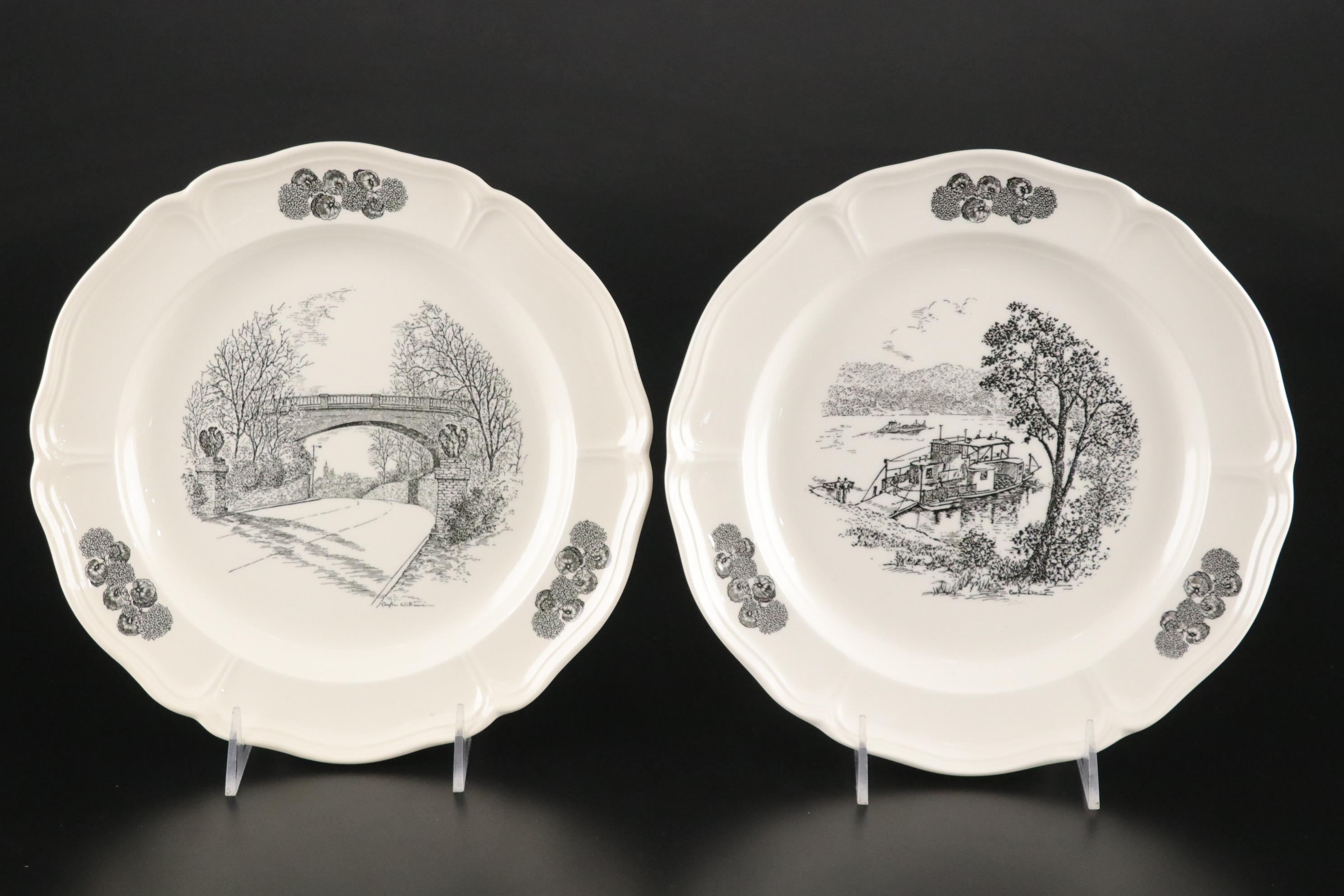 Caroline Williams for Wedgwood "Scenes of Cincinnati" Includes "Elsinore Tower"