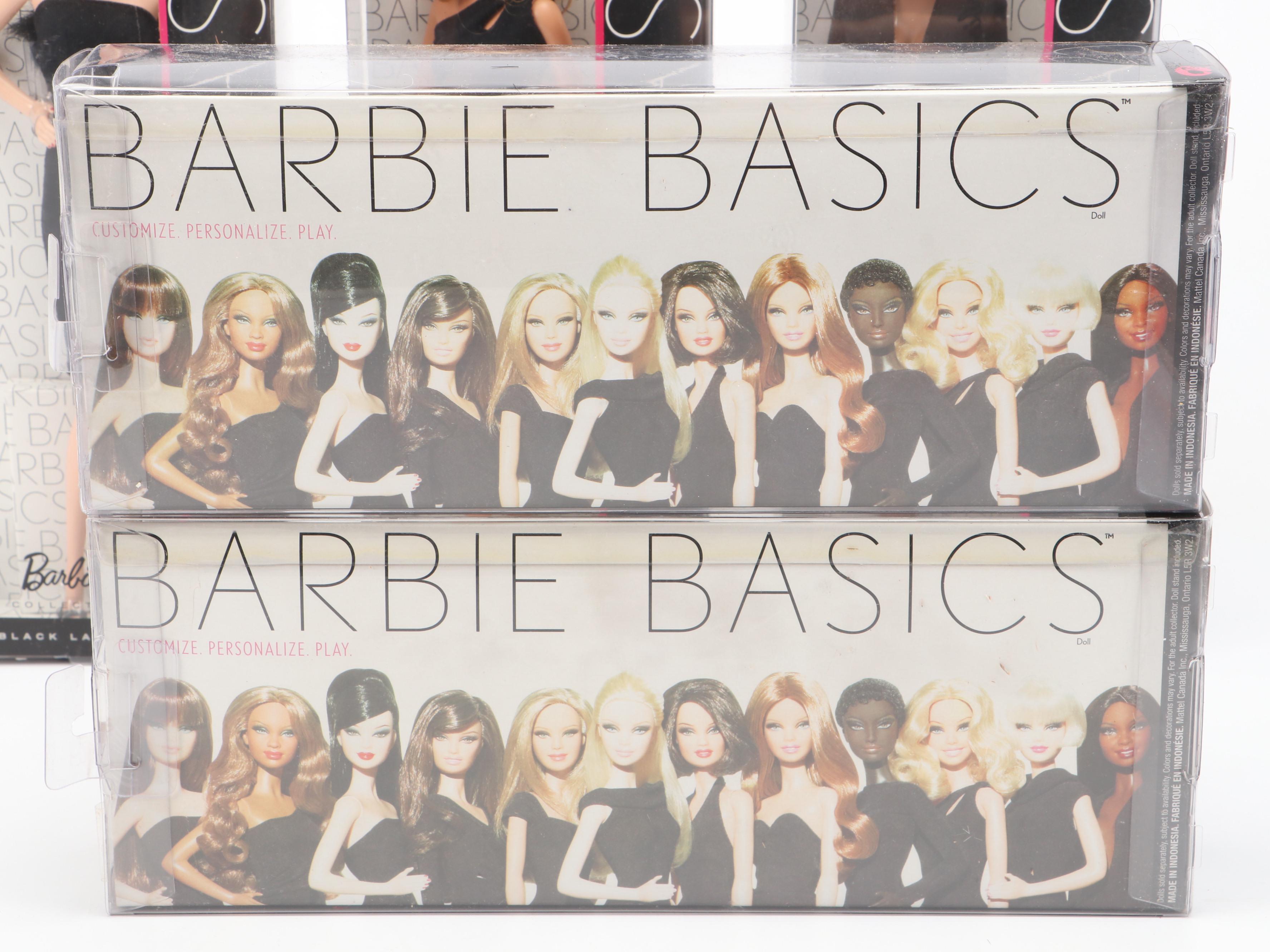 Mattel Barbie Basics Black Label Dolls