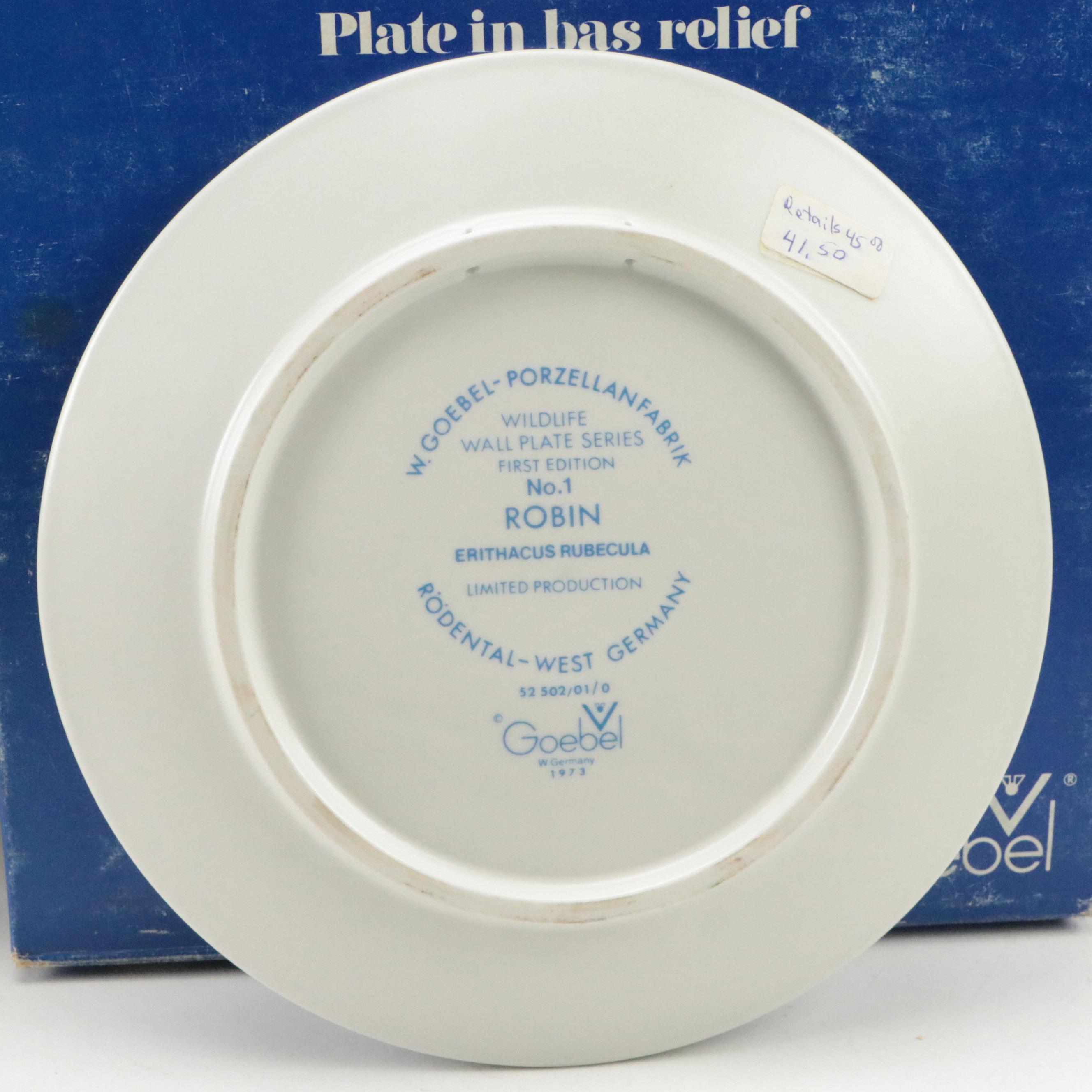 Goebel, Schmid Brothers and More West German Collector Plates