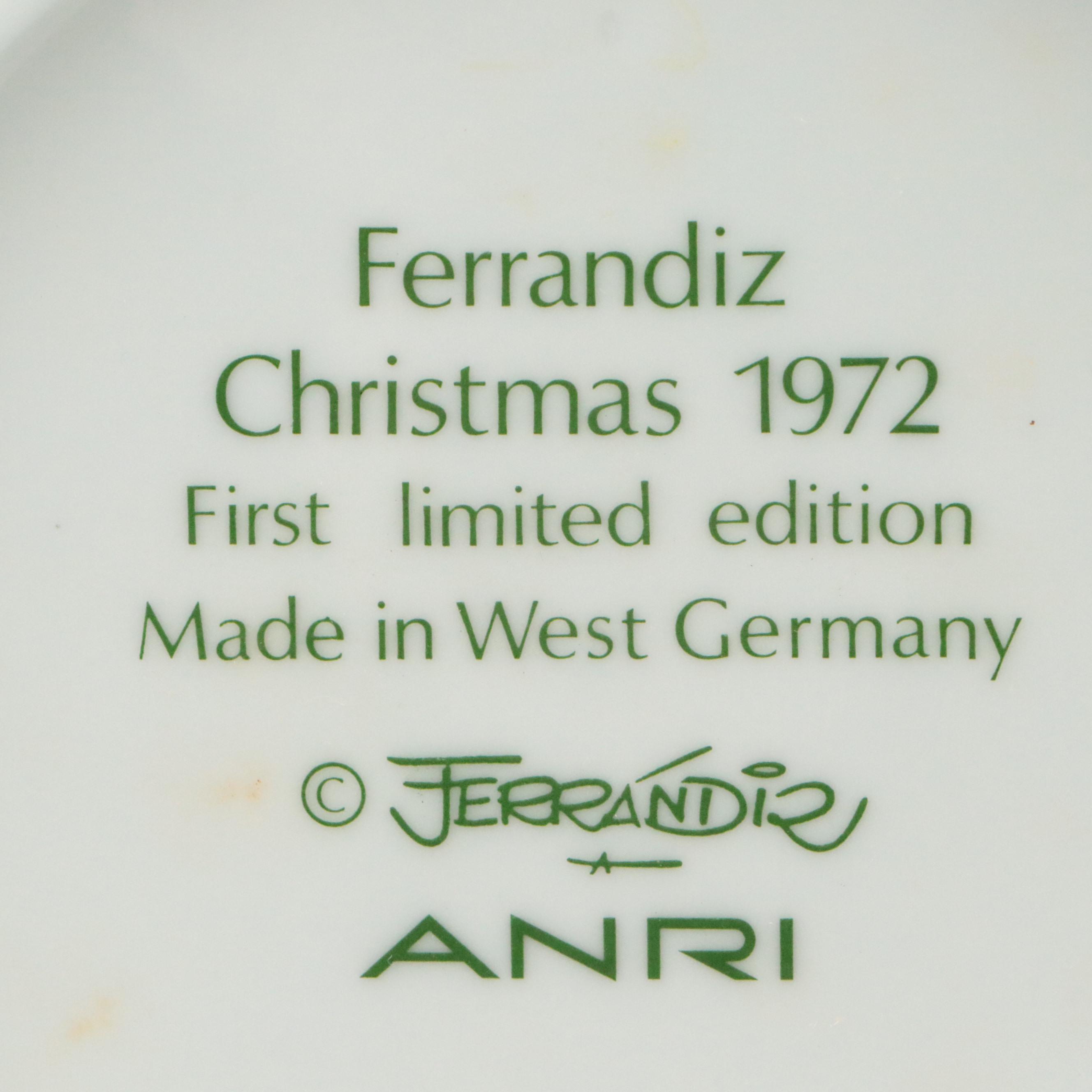 Goebel, Schmid Brothers and More West German Collector Plates