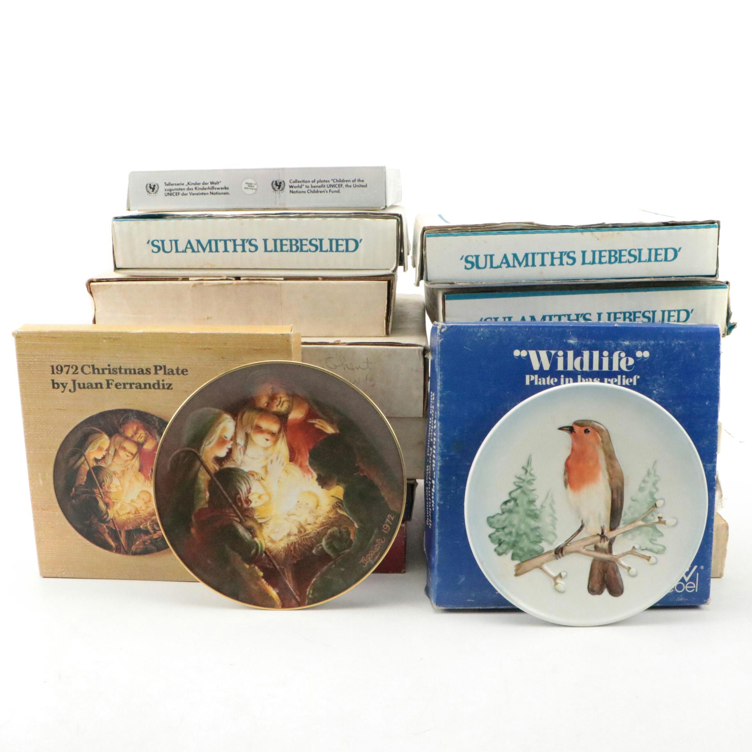 Goebel, Schmid Brothers and More West German Collector Plates