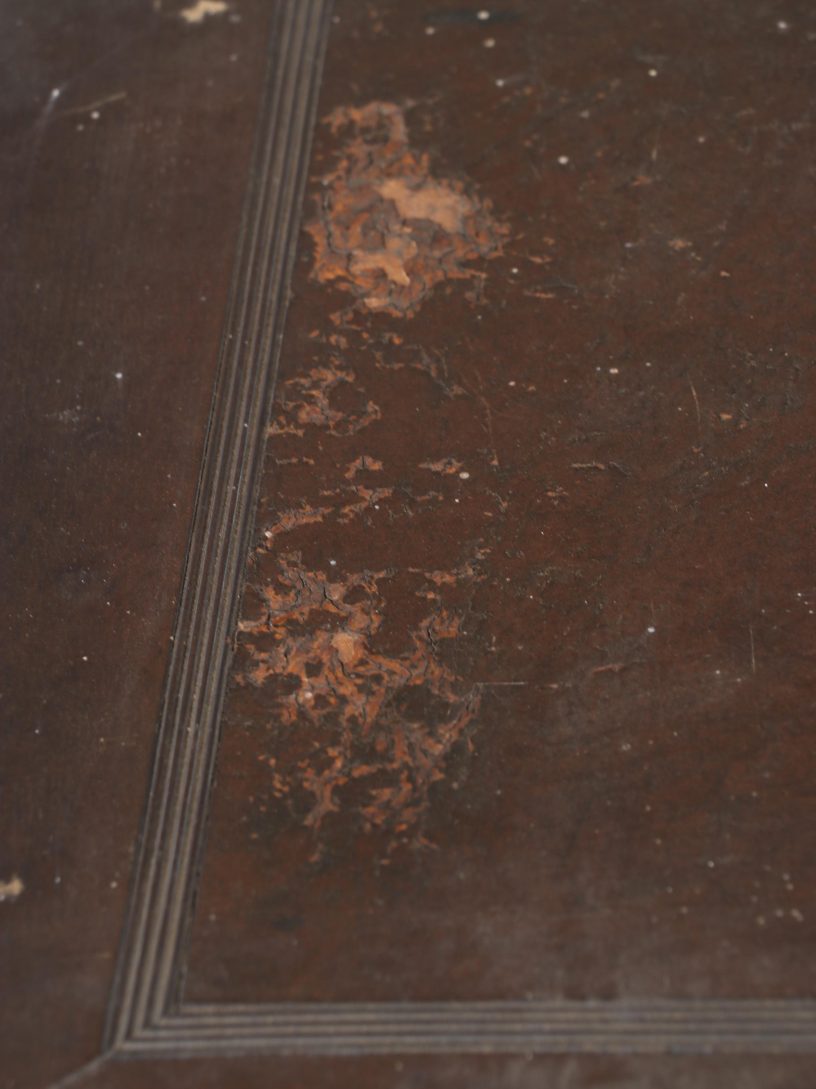 Tiffany & Co. Oak and Burlwood Three-Drawer Silver Chest, Early 20th Century