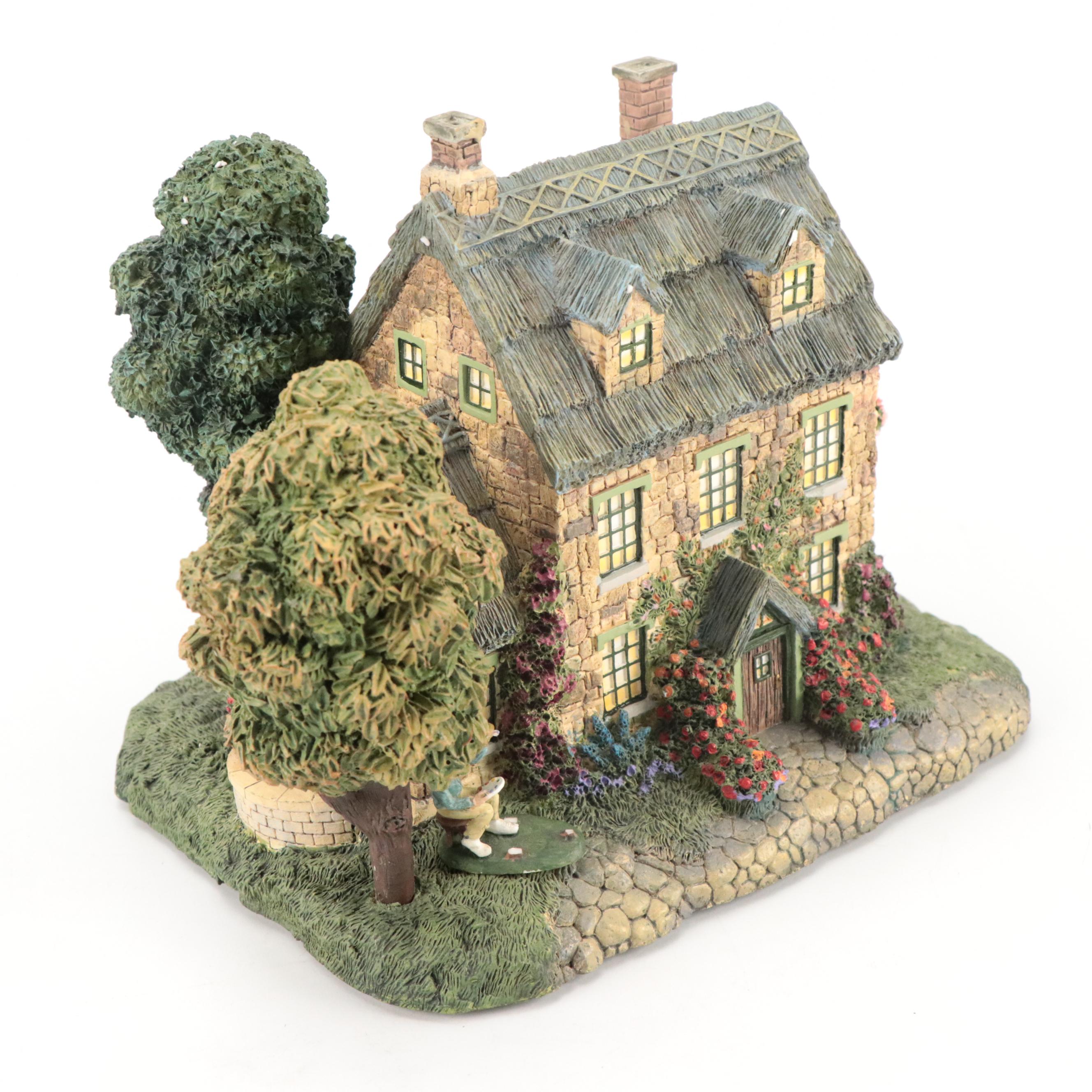 Thomas Kinkade "Hawthorne Village" Resin House Figurines with More