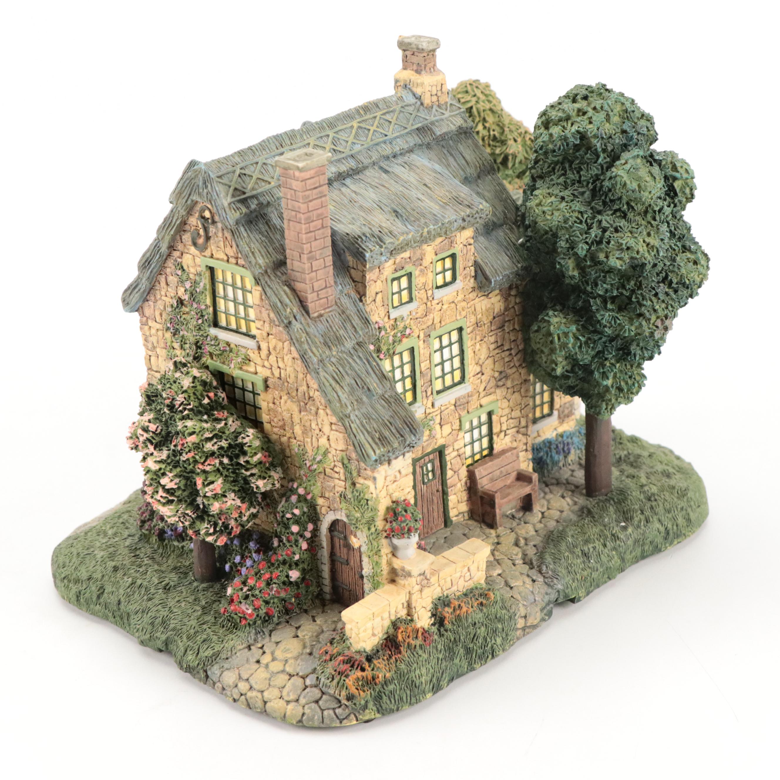 Thomas Kinkade "Hawthorne Village" Resin House Figurines with More