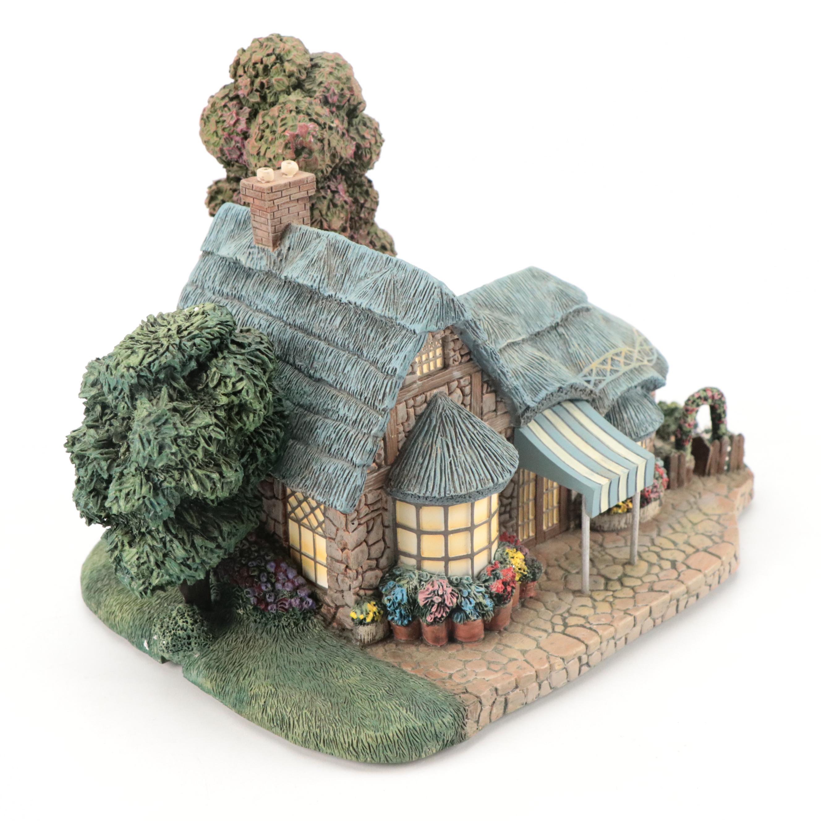 Thomas Kinkade "Hawthorne Village" Resin House Figurines with More