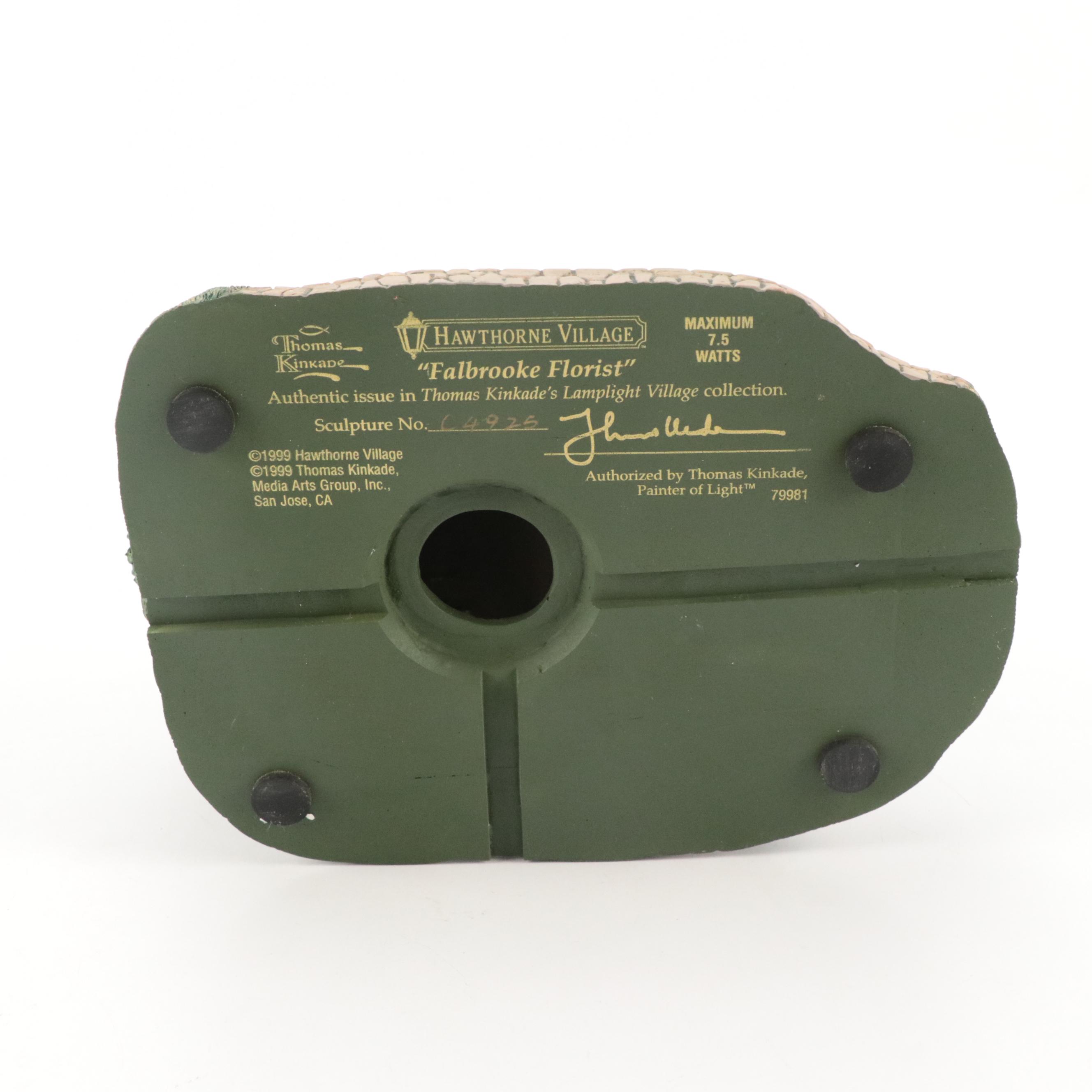 Thomas Kinkade "Hawthorne Village" Resin House Figurines with More