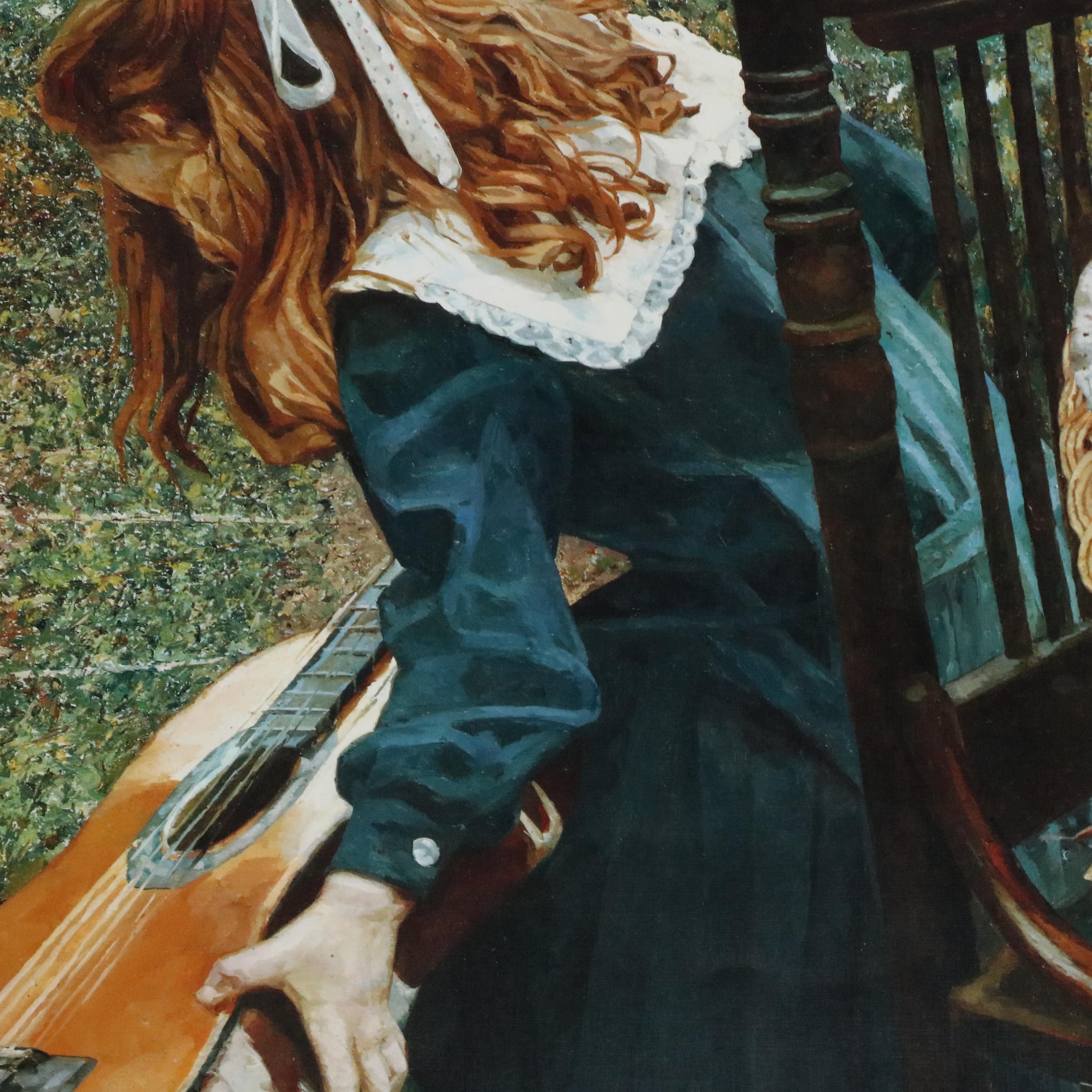 Offset Lithographs "Forgotten Dolls" and "Dressing Up" After John Lennox