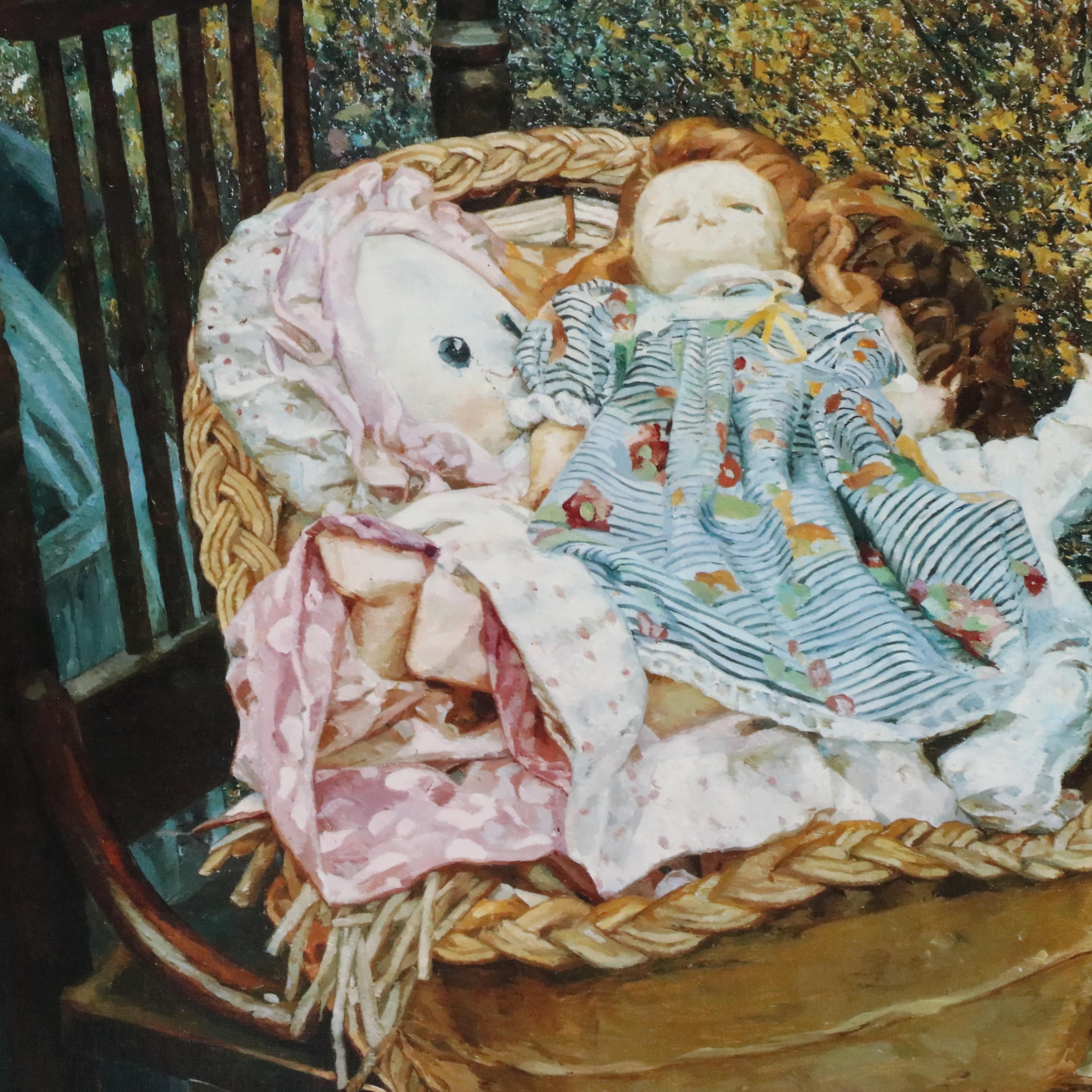 Offset Lithographs "Forgotten Dolls" and "Dressing Up" After John Lennox