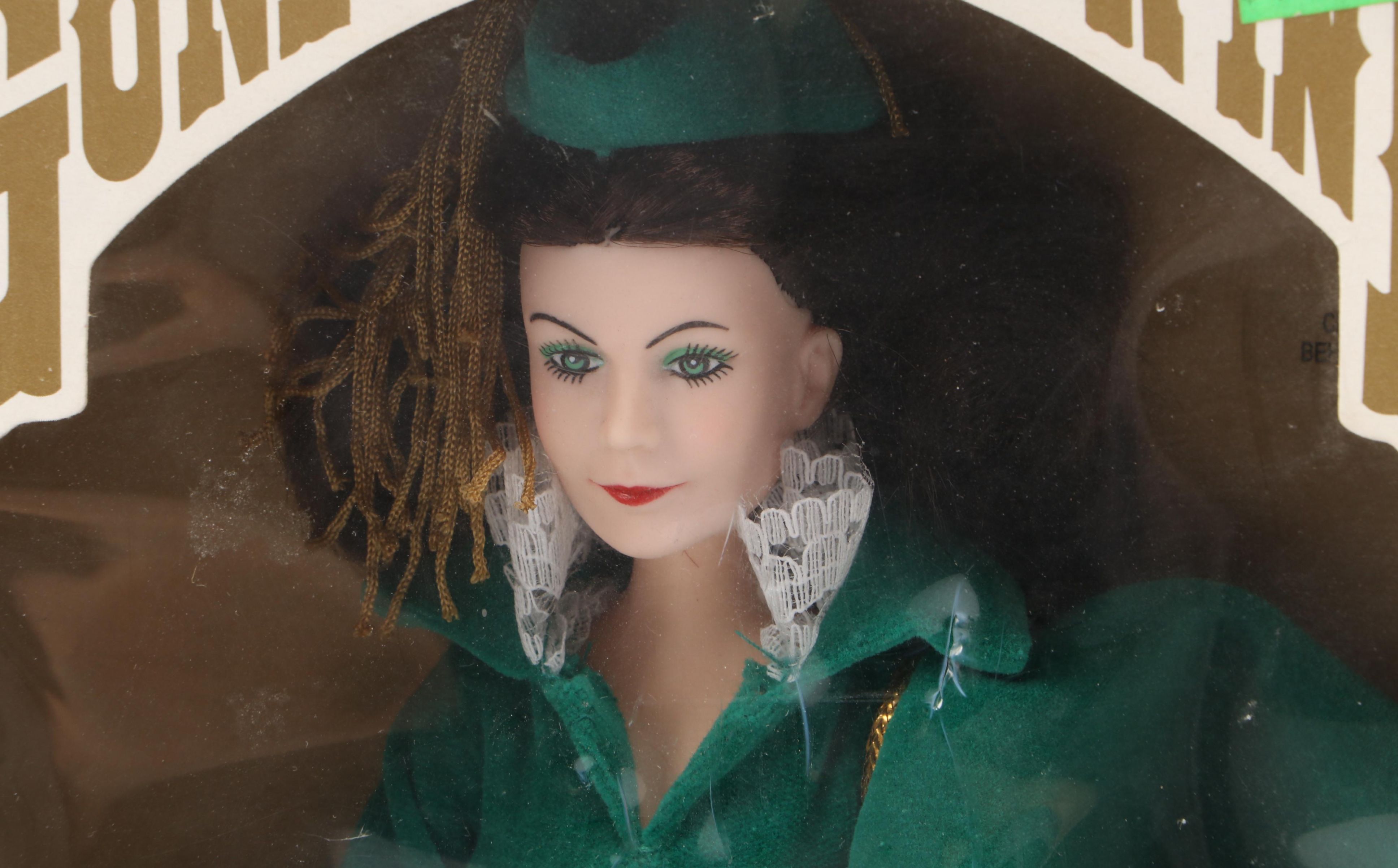 World Doll "Scarlett O'Hara" and "Rhett Butler" Gone with the Wind Dolls, 1989