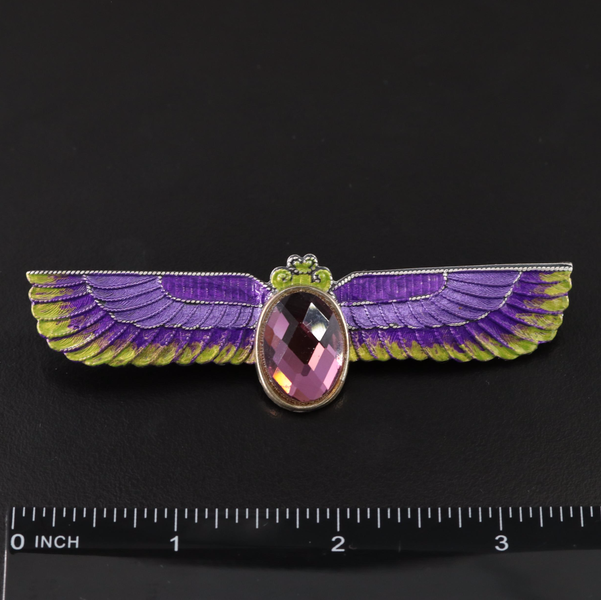 Brooch Collection Including Cameo and Art Nouveau Athena