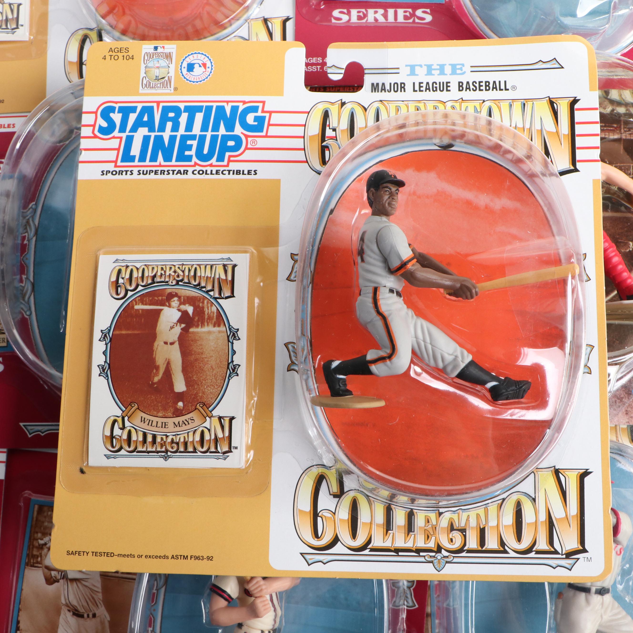 Kenner Starting Lineup Jackie Robinson, Babe Ruth and More Baseball Figures