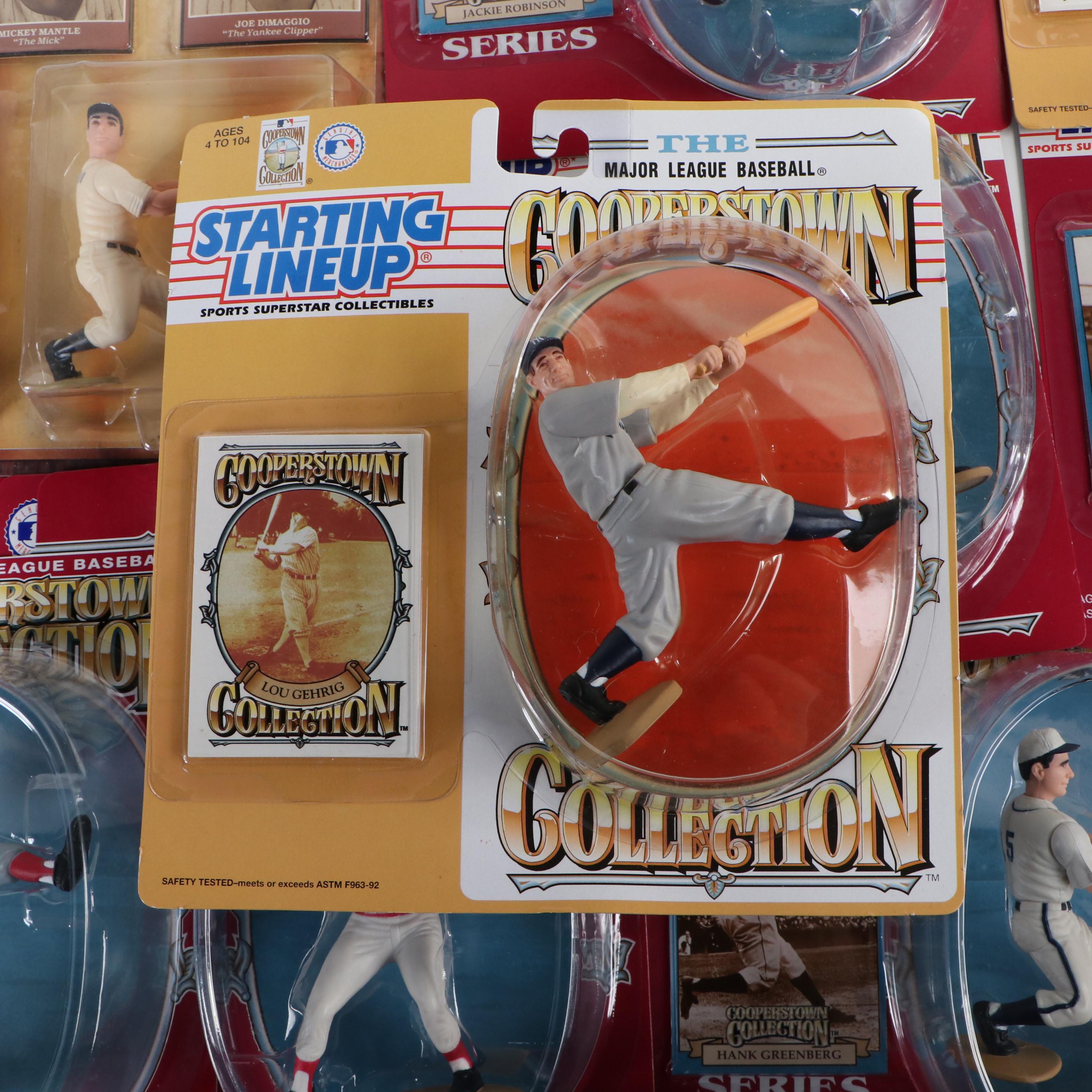 Kenner Starting Lineup Jackie Robinson, Babe Ruth and More Baseball Figures