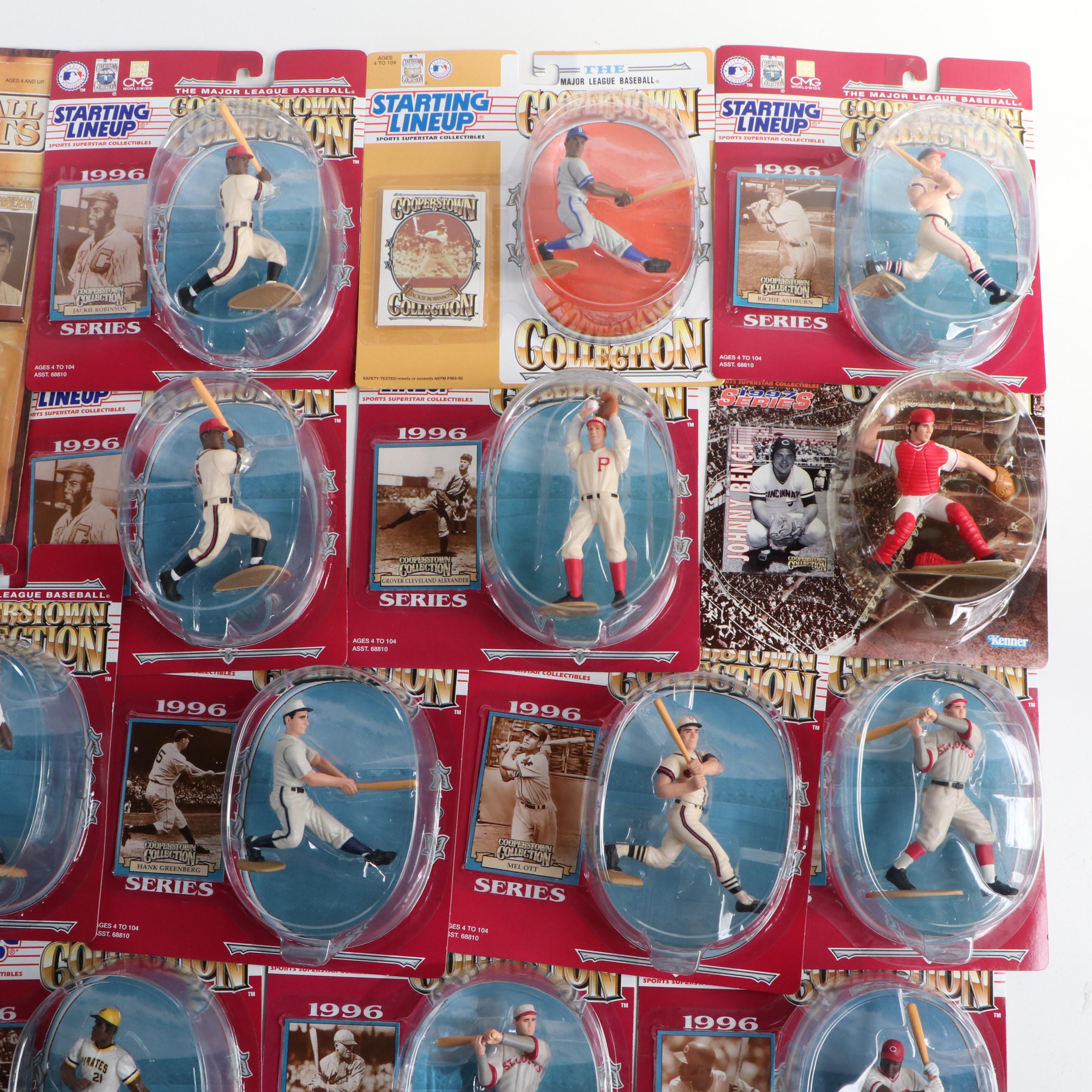 Kenner Starting Lineup Jackie Robinson, Babe Ruth and More Baseball Figures