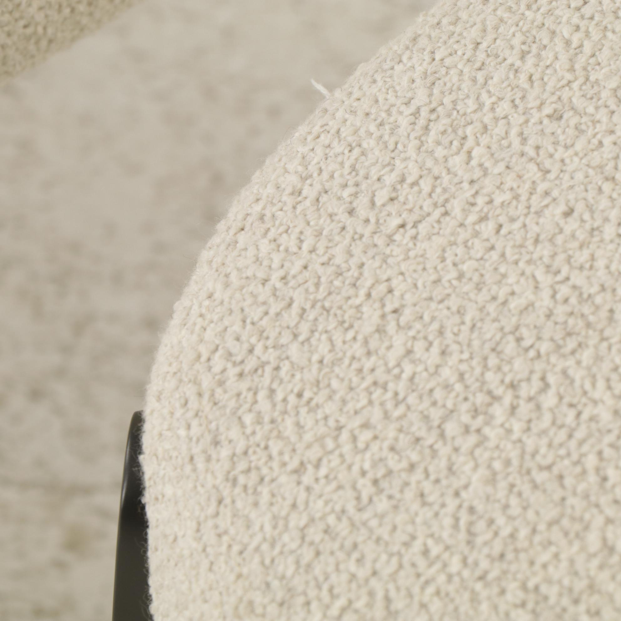 Arhaus "Bottoni" Upholstered Dining Chairs, Set of Four, Contemporary