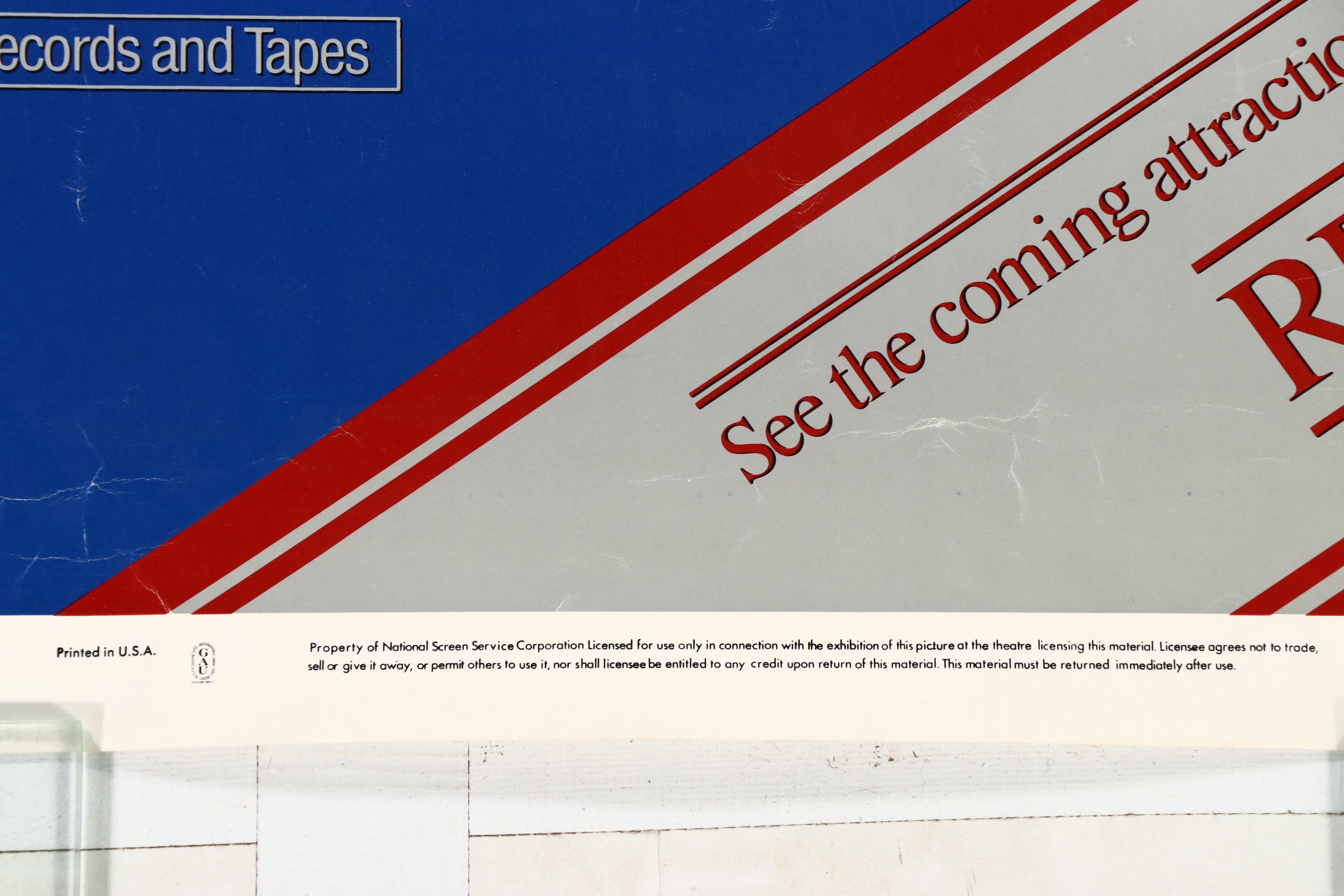 Oversized Star Wars Movie Poster, 1982