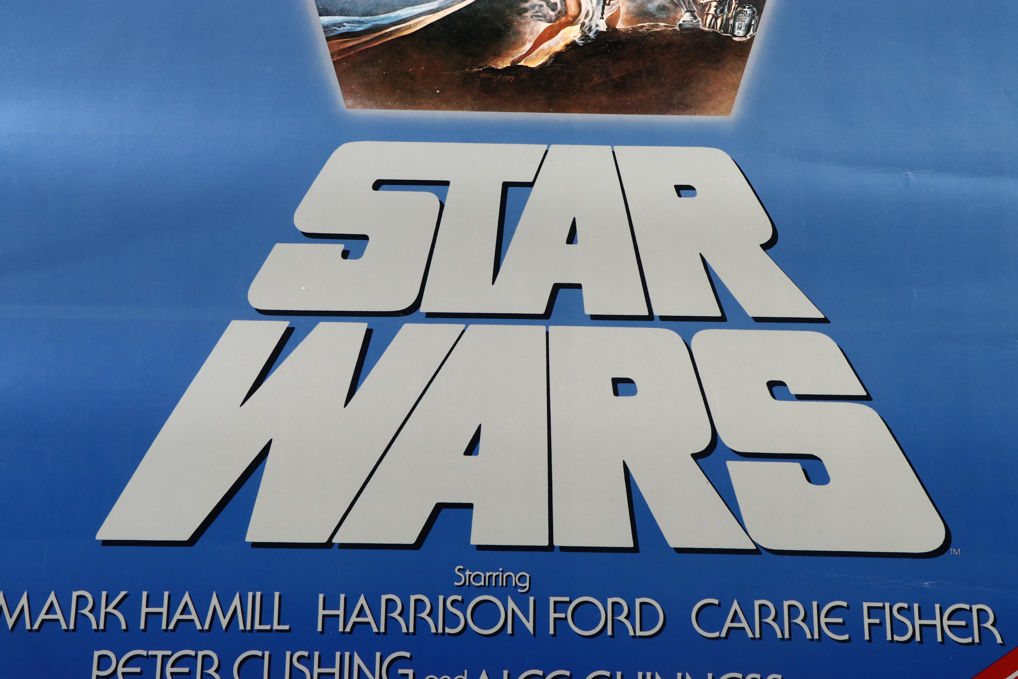 Oversized Star Wars Movie Poster, 1982